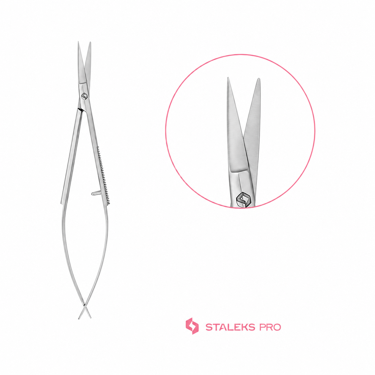 Micro Tesoura Profissional Staleks Expert 90 tipo 2