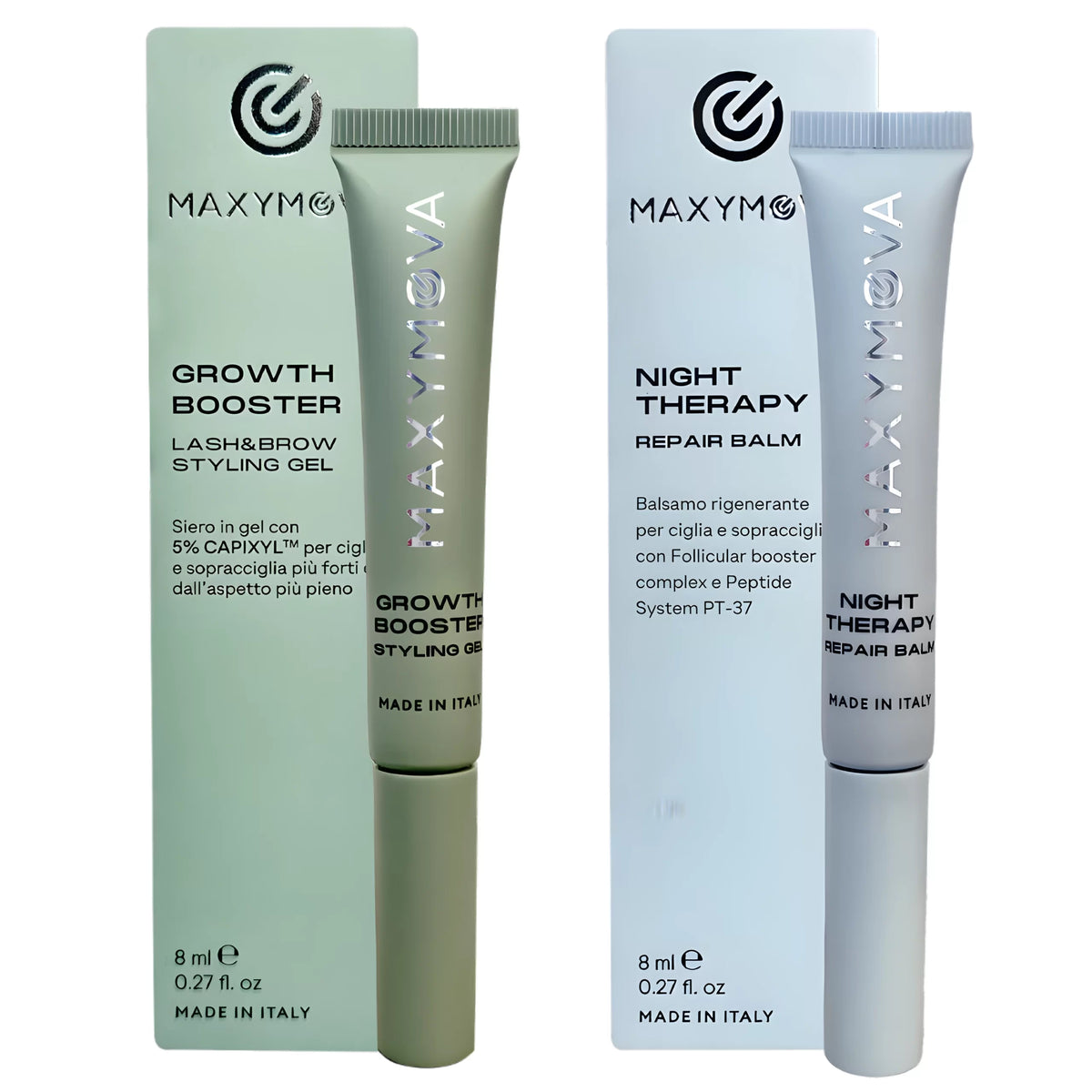Pack Growth Booster + Night Therapy Lash & Brow - Maxymova