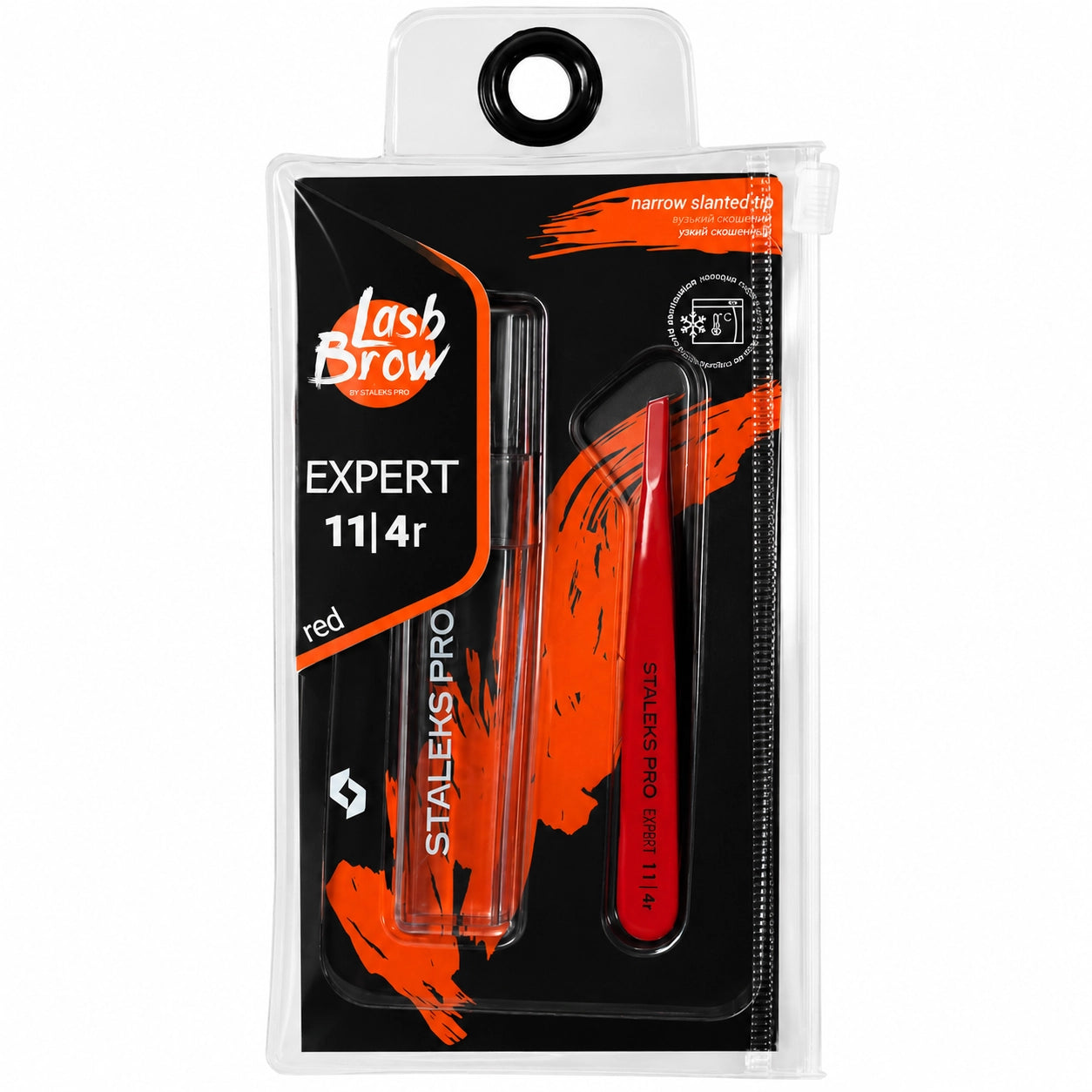 Pinça Sobrancelhas Staleks Expert 11 tipo 4 Red