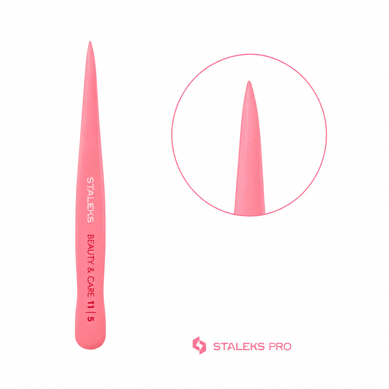 Pinça Sobrancelhas Staleks Beauty & care 11 tipo 5 Pink