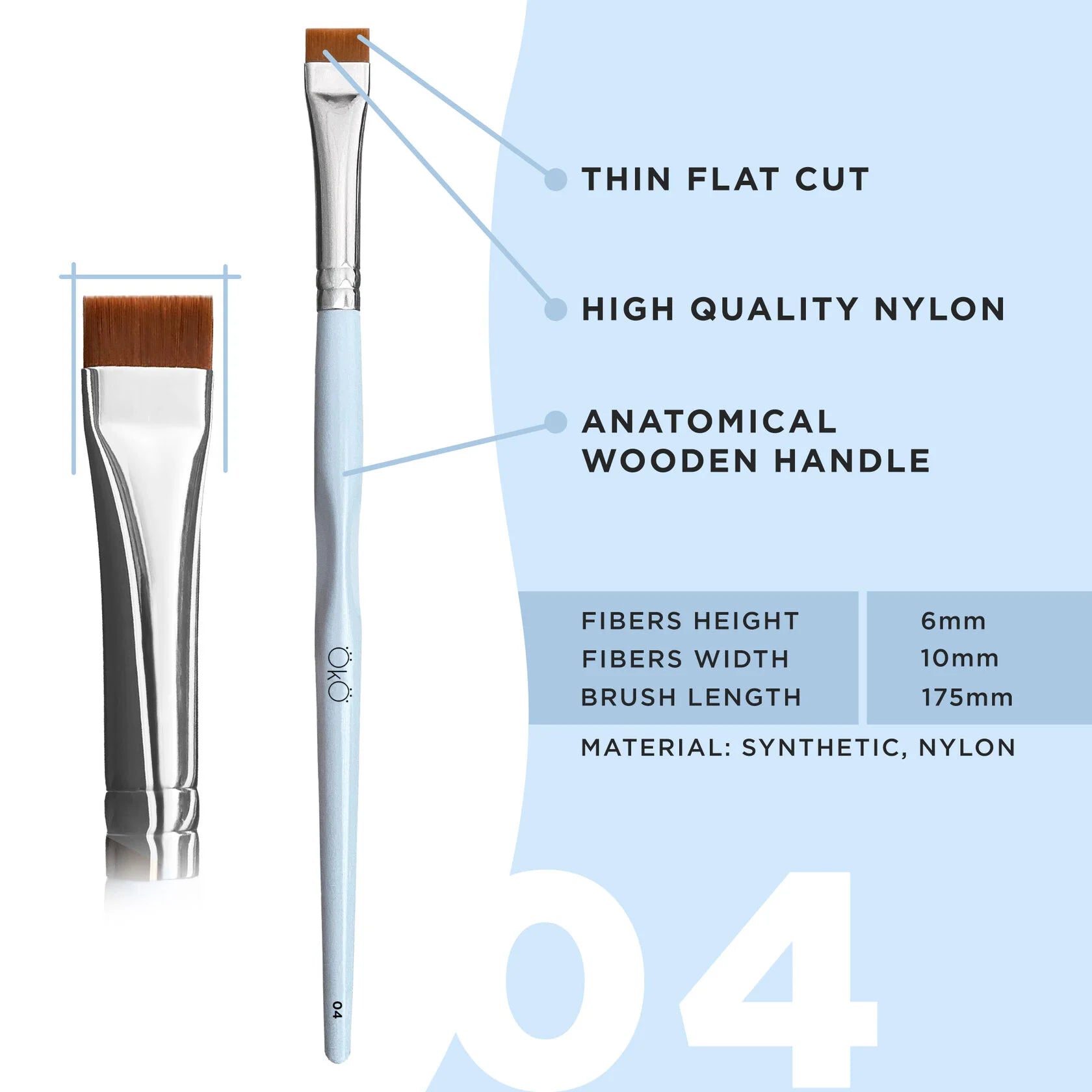 Kit Pincéis "Flawless Brushes Flawless Brows" - OKO