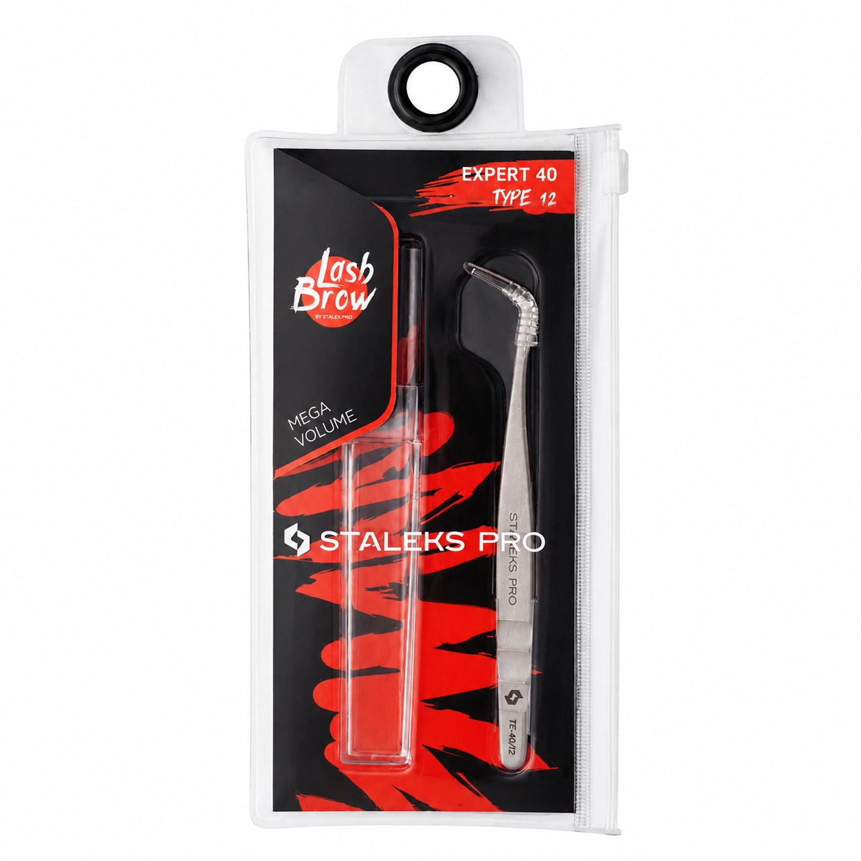 Pinça Pestanas Staleks Expert 40 tipo 12
