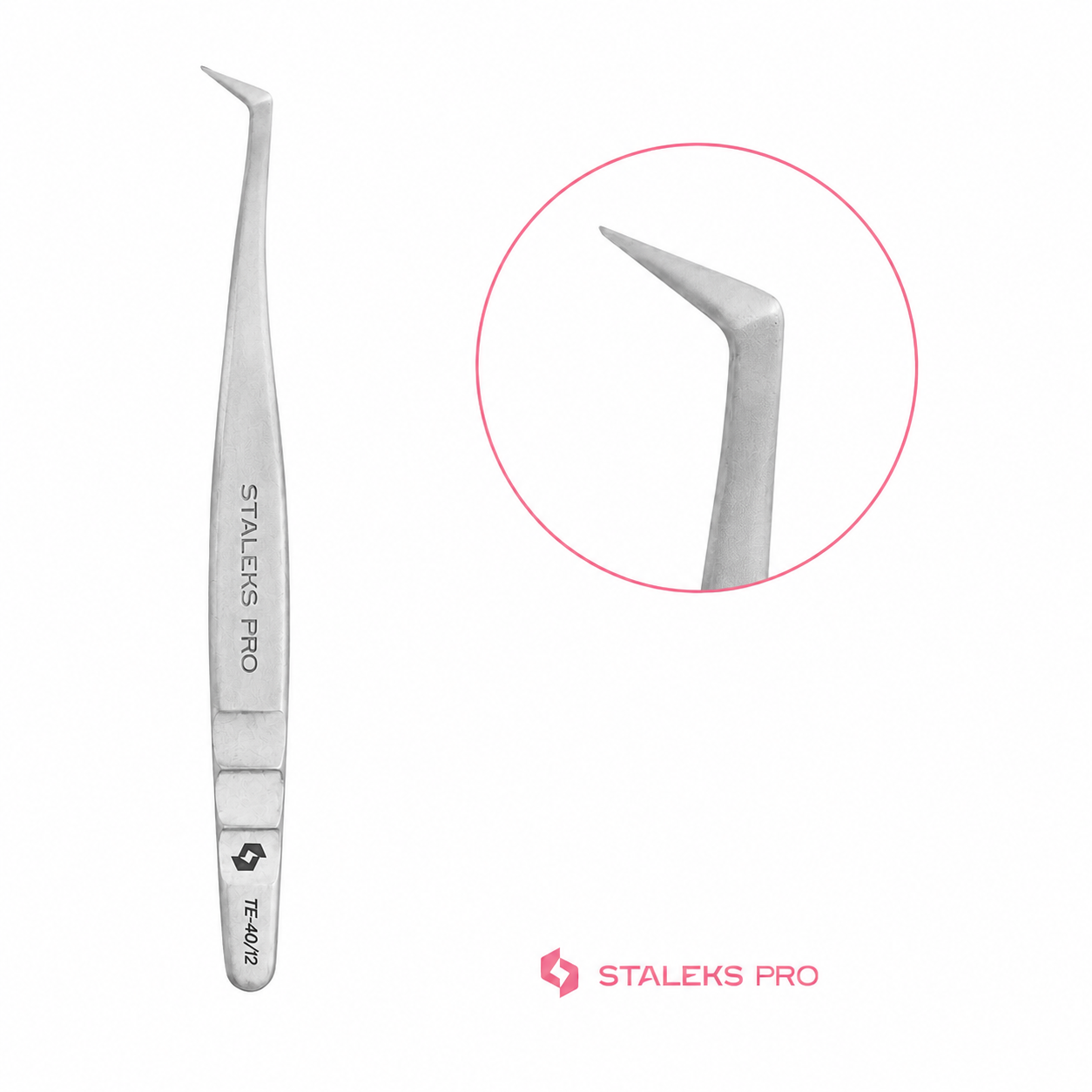 Pinça Pestanas Staleks Expert 40 tipo 12