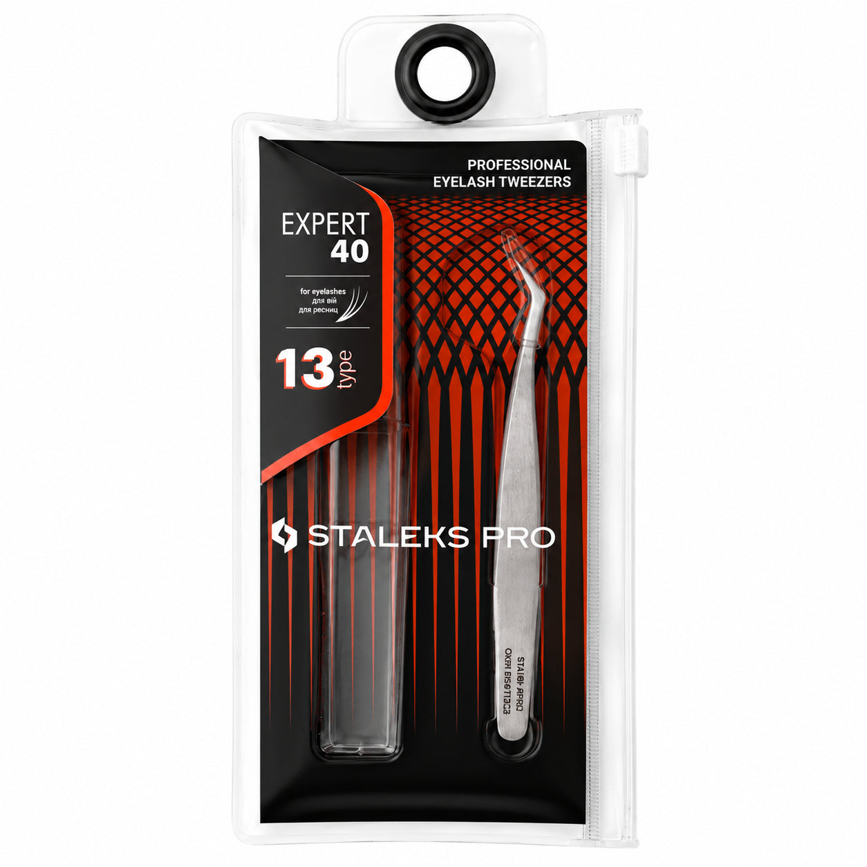 Pinça Pestanas Staleks Expert 40 tipo 13