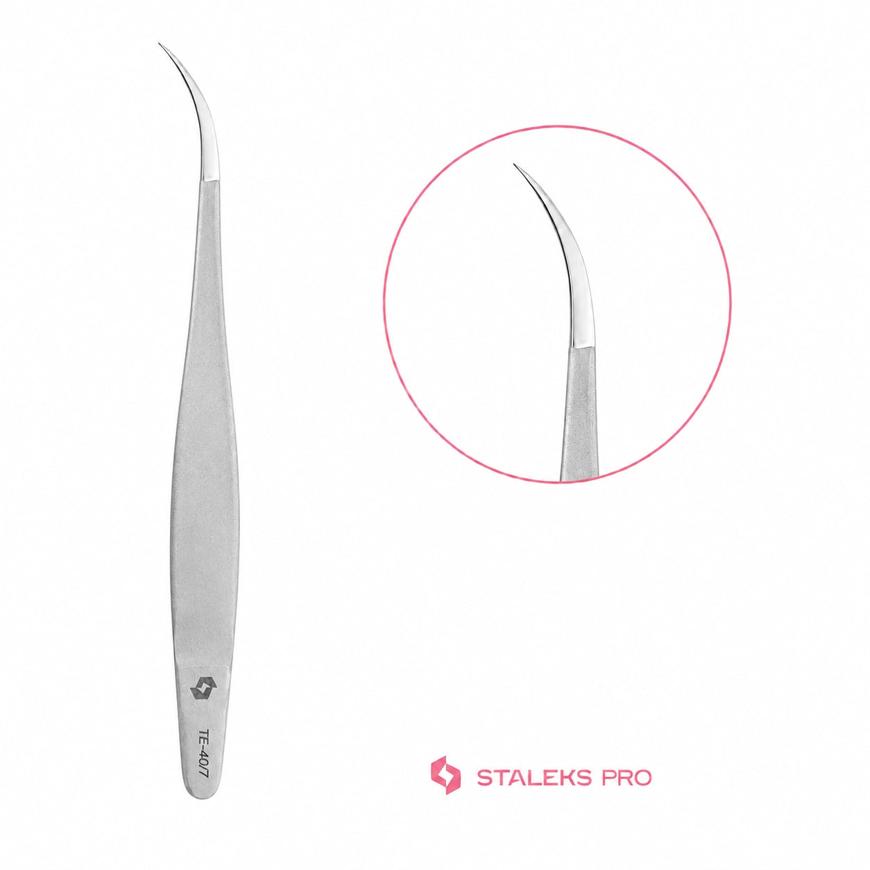 Pinça Pestanas Staleks Expert 40 tipo 7