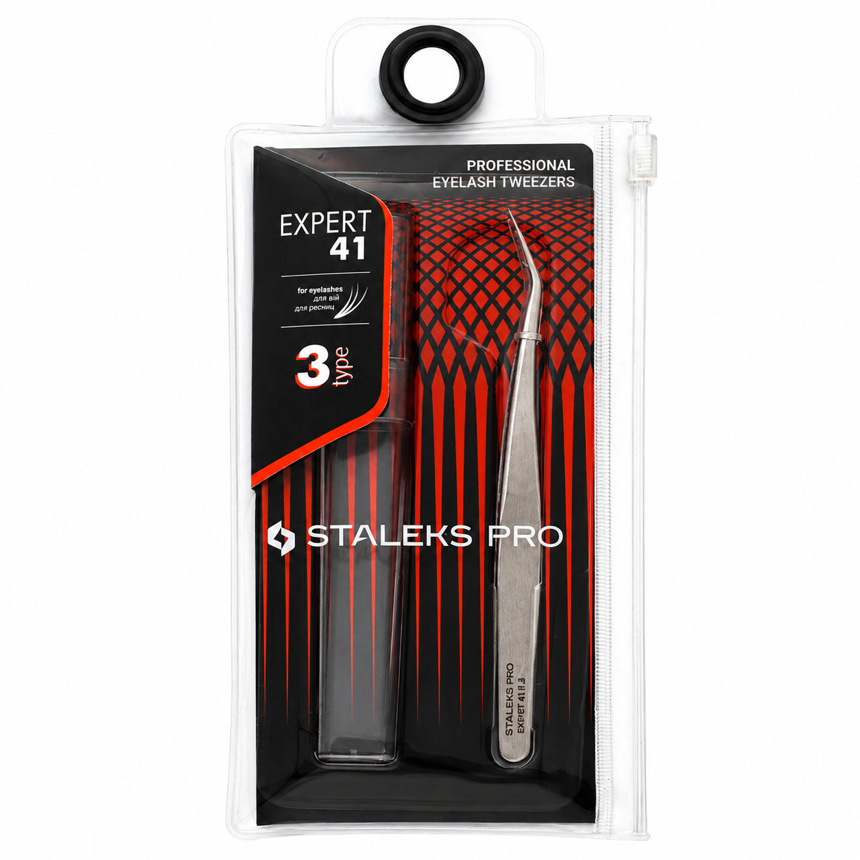 Pinça Pestanas Staleks Expert 41 tipo 3