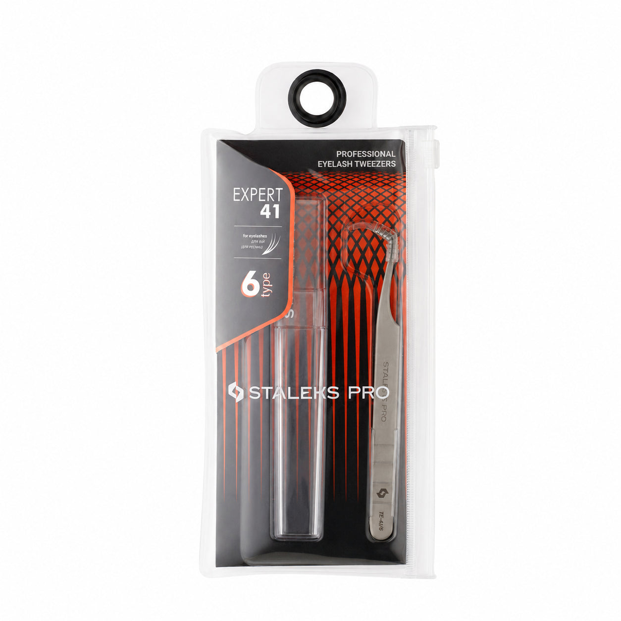 Pinça Pestanas Staleks Expert 41 tipo 6