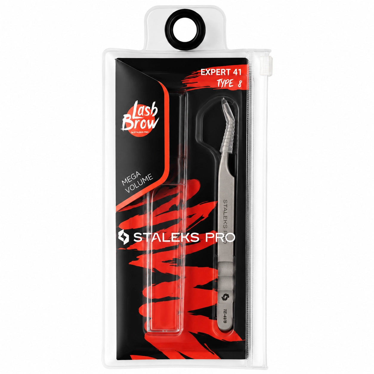 Pinça Pestanas Staleks Expert 41 tipo 8