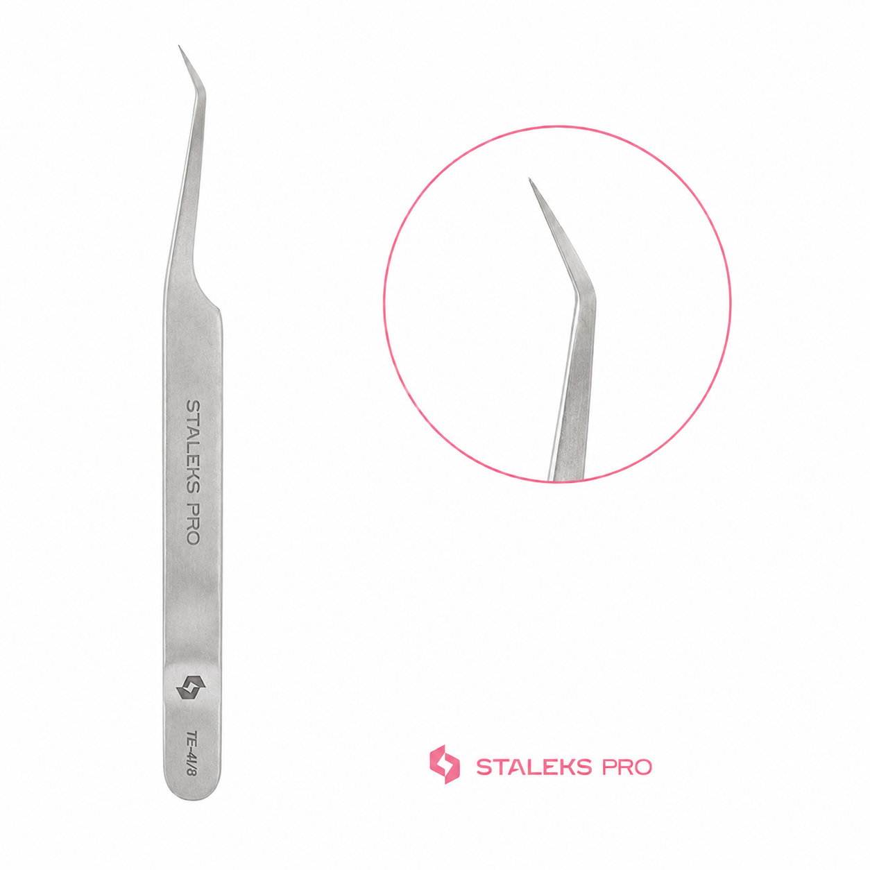 Pinça Pestanas Staleks Expert 41 tipo 8