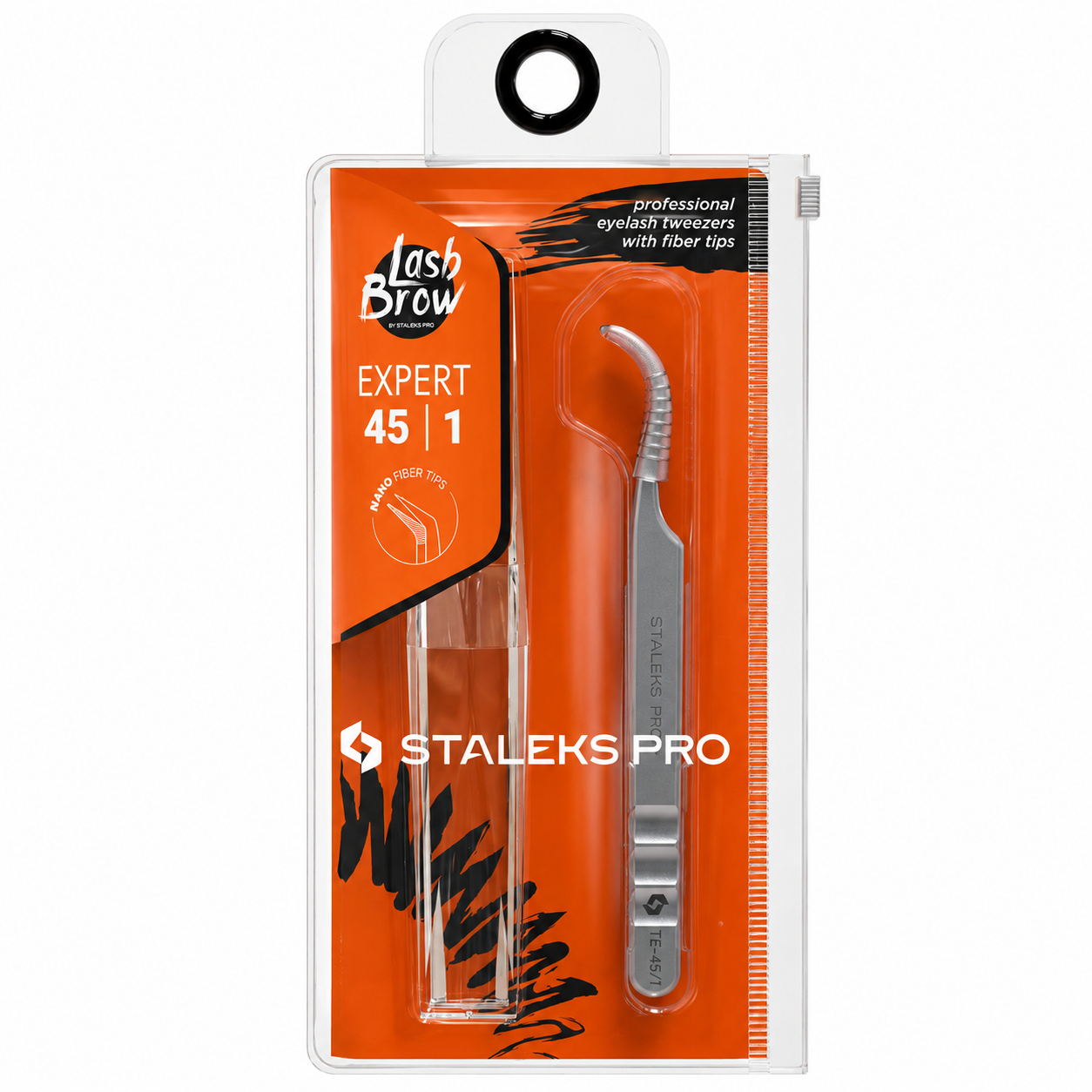 Pinça Pestanas Staleks Expert 45 tipo 1