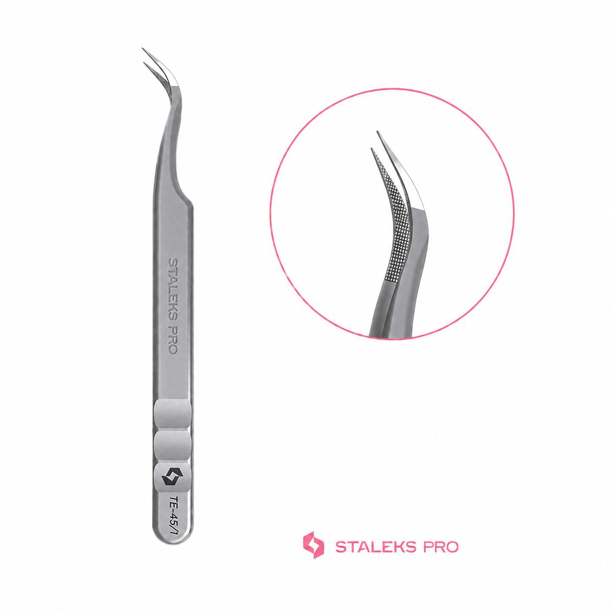Pinça Pestanas Staleks Expert 45 tipo 1