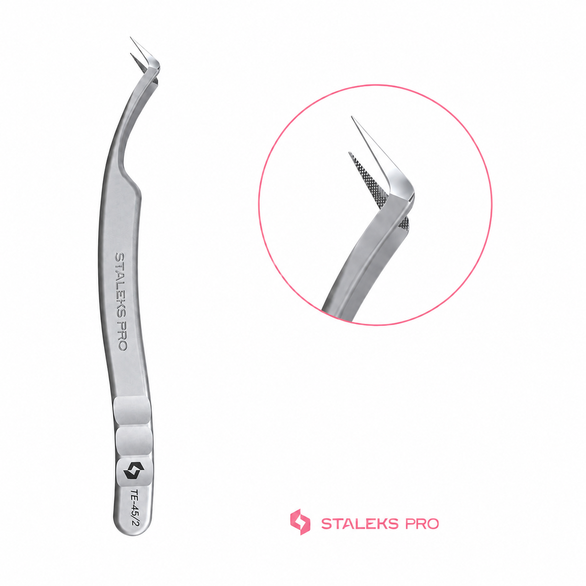 Pinça Pestanas Staleks Expert 45 tipo 2