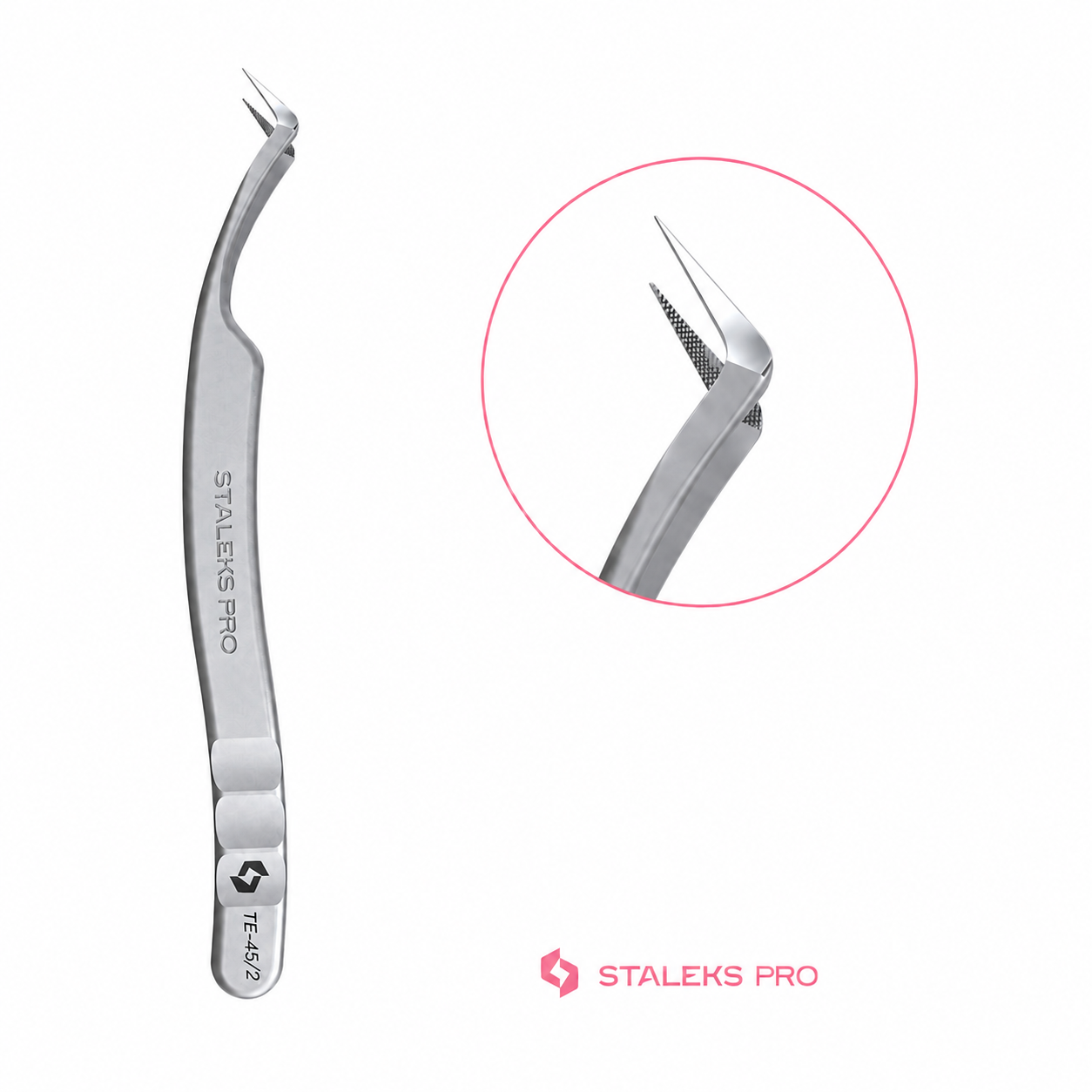 Pinça Pestanas Staleks Expert 45 tipo 2