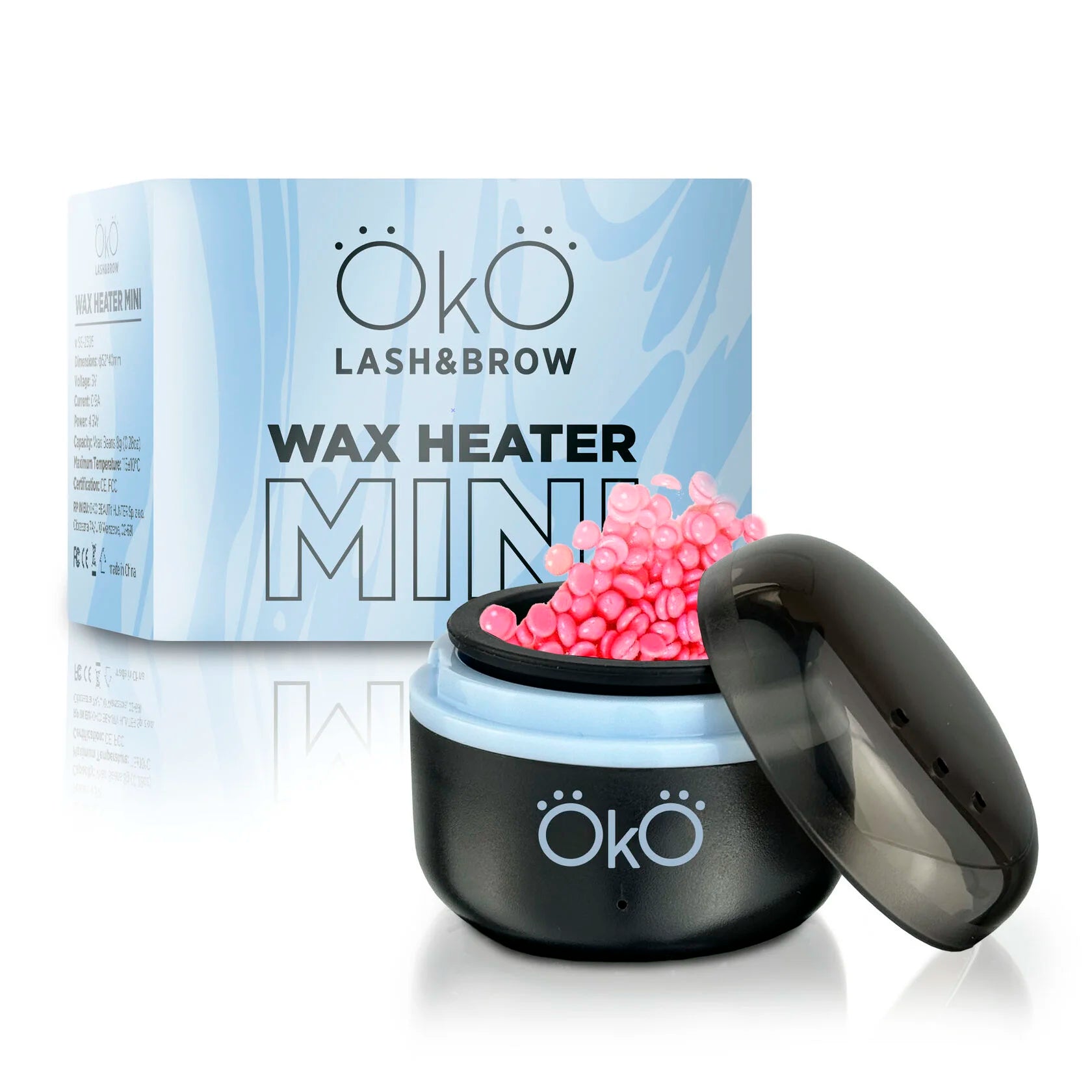 Mini Aquecedor de Cera Preto - OKO