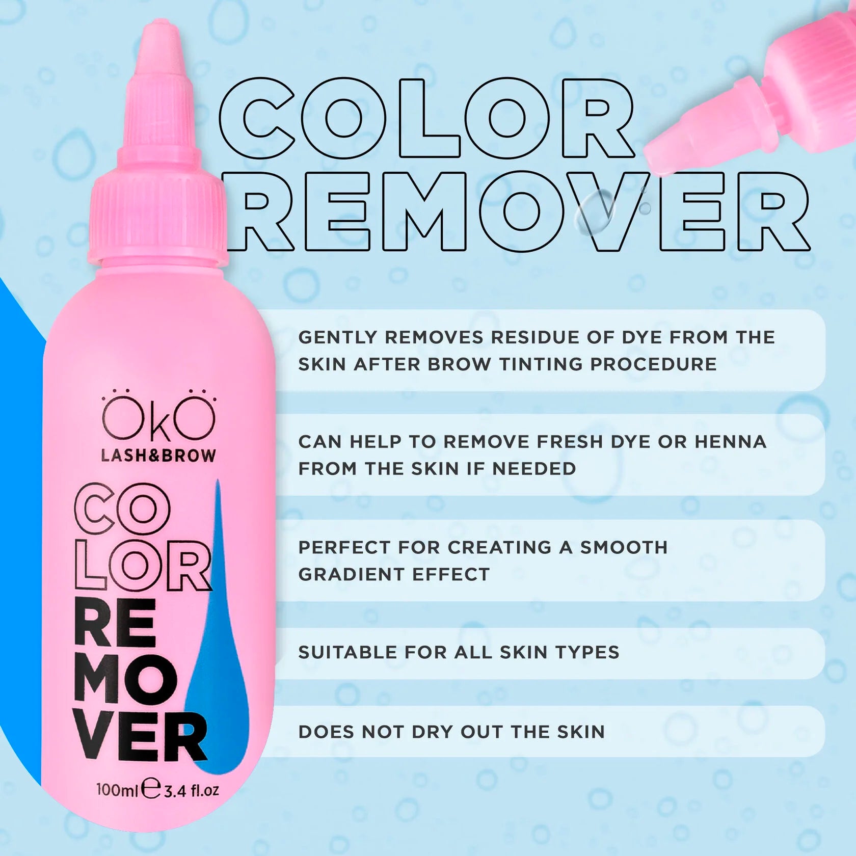 Removedor de cor 100 ml - OKO