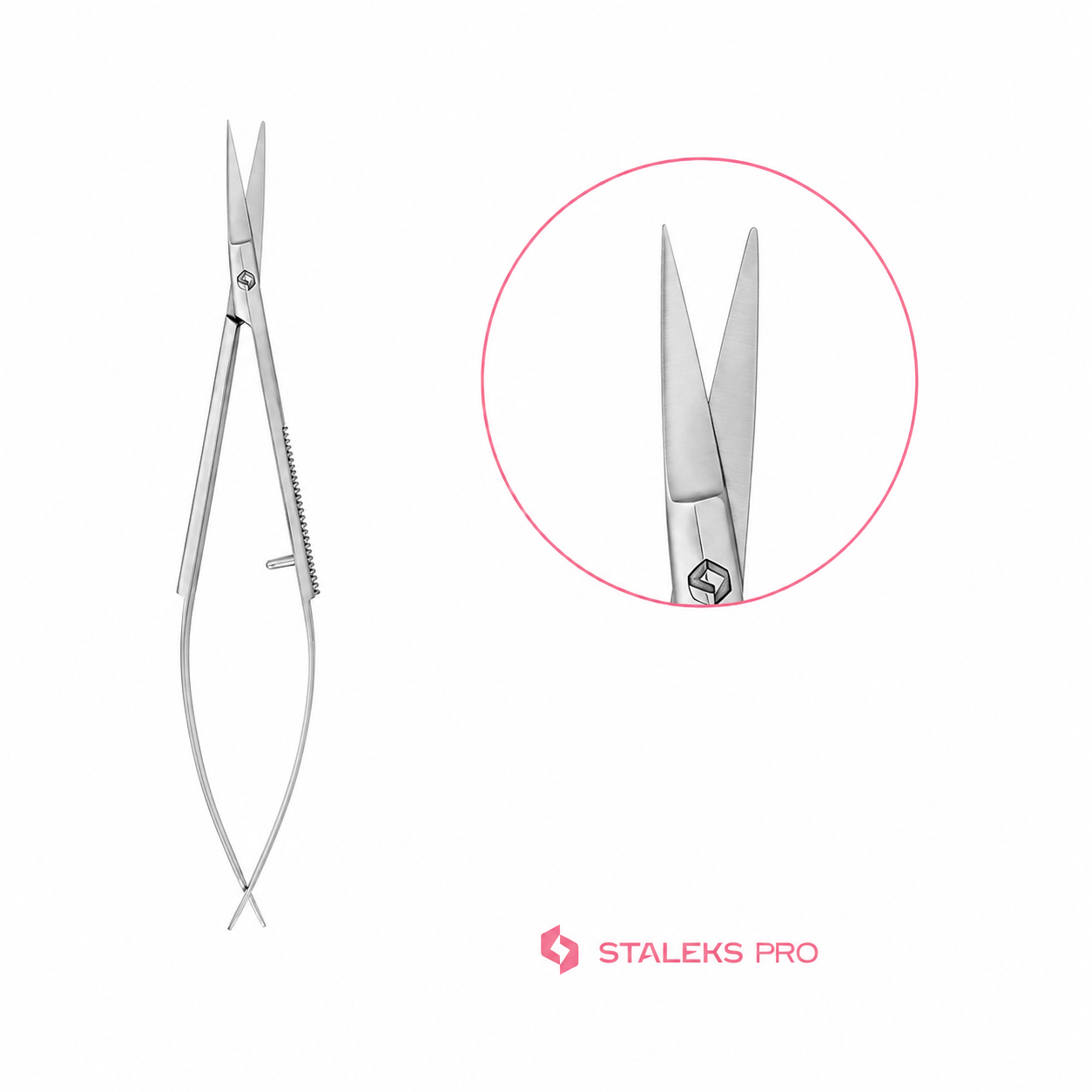 Micro Tesoura Profissional Staleks Expert 90 tipo 2