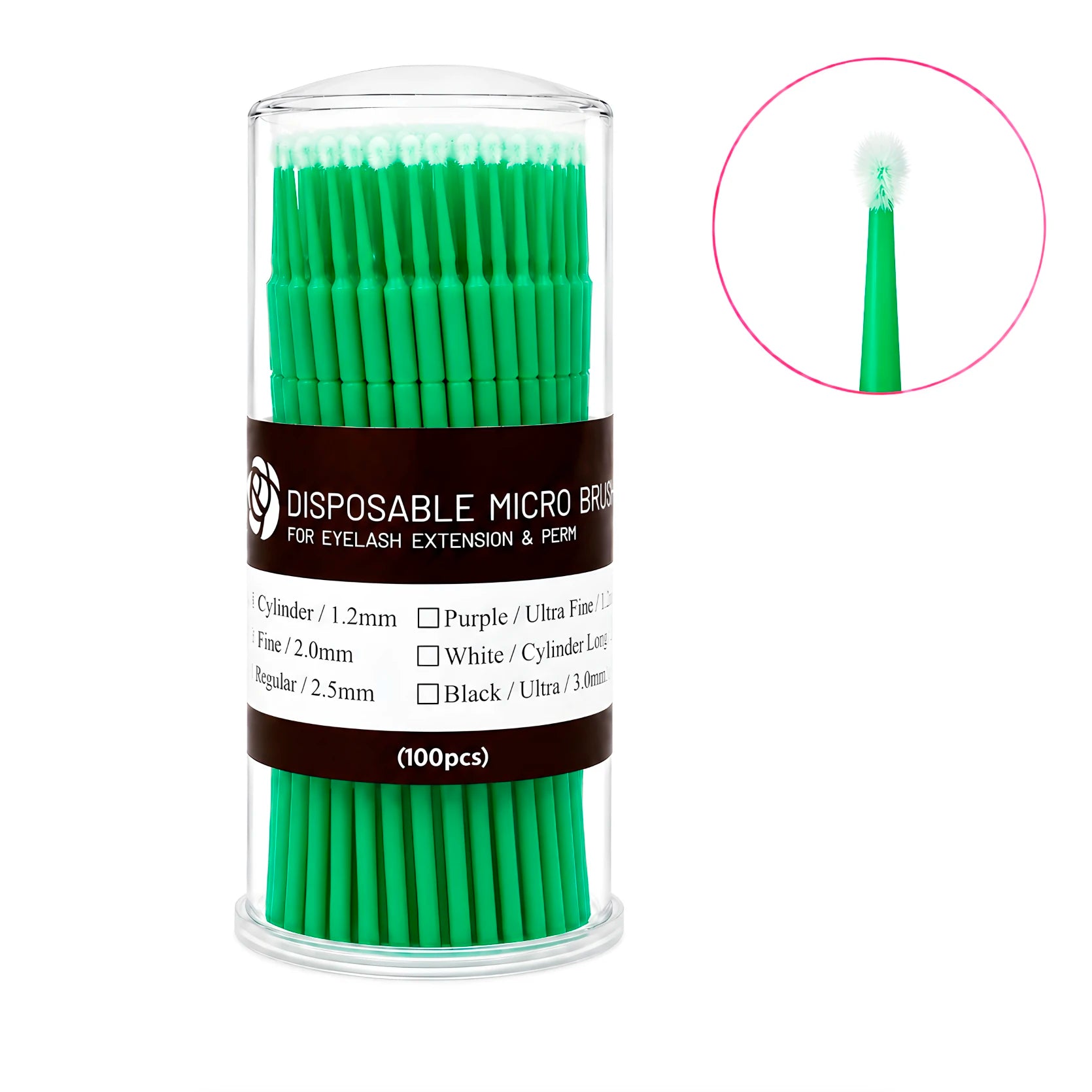 Microbrush Fine 2.0 mm 100 uni.