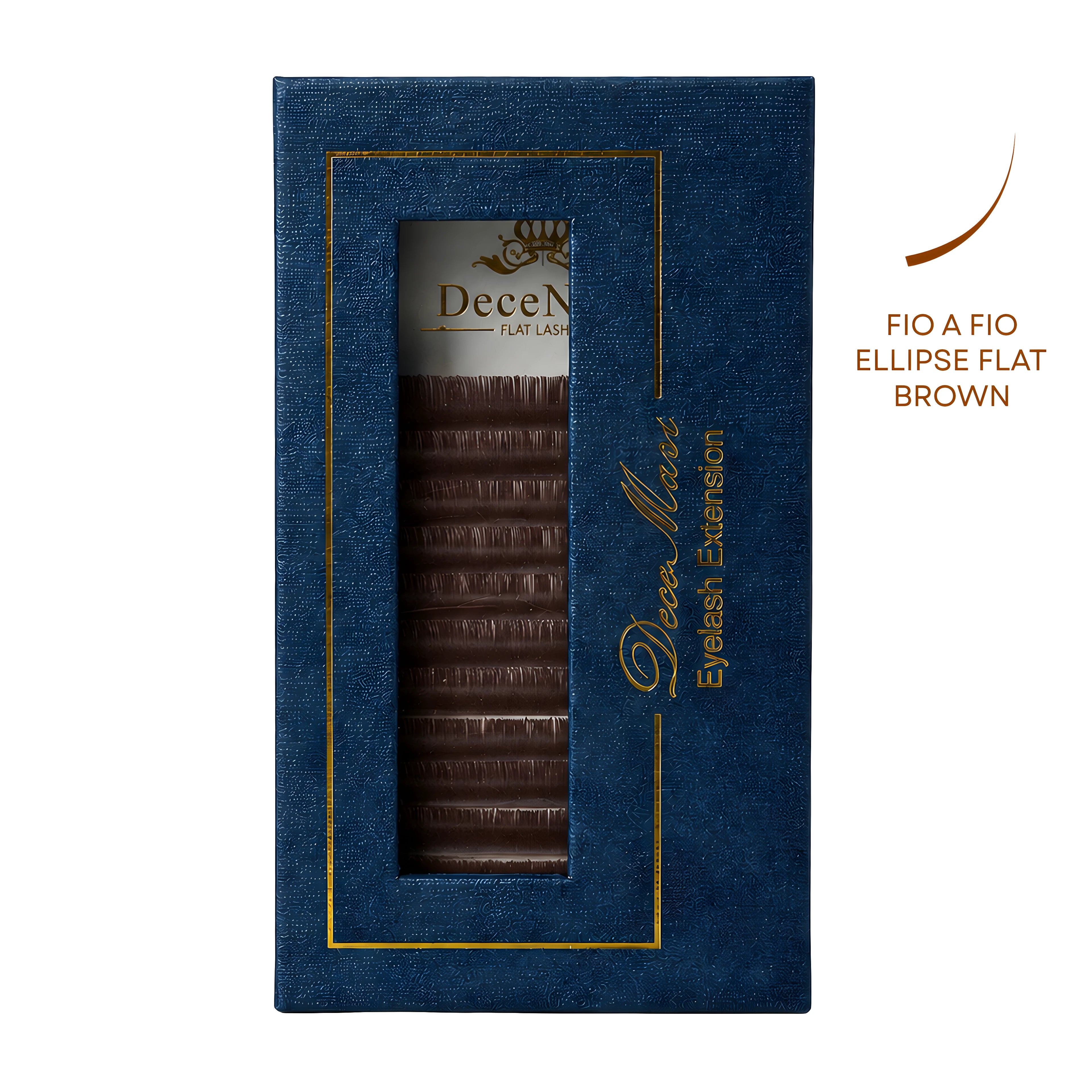 Decemars Ellipse Flat Brown