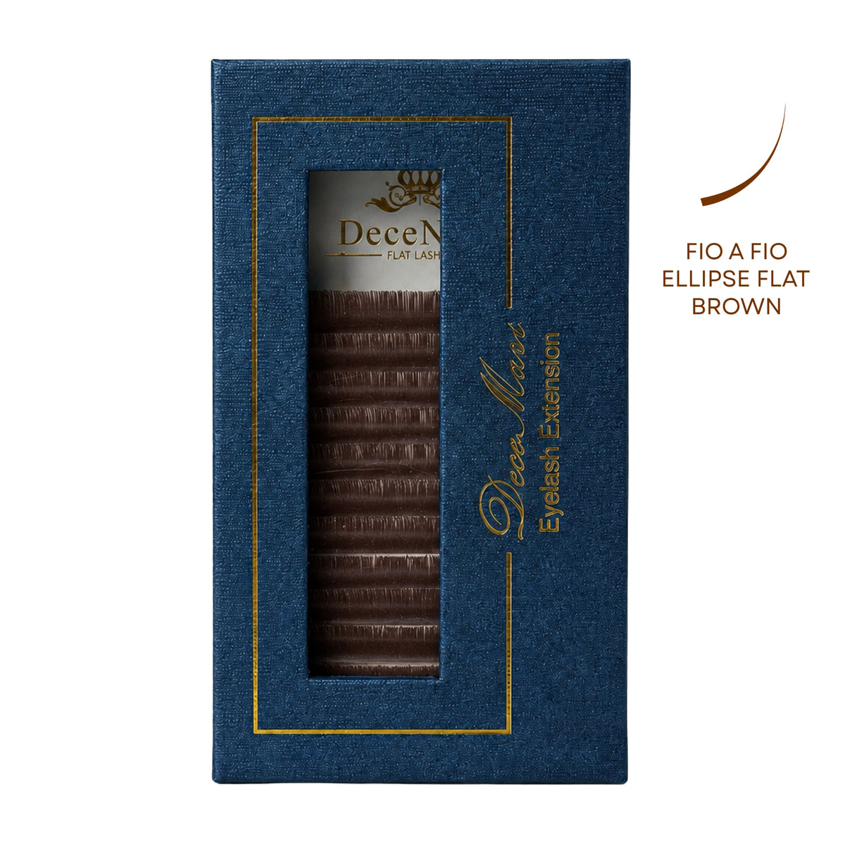 Decemars Ellipse Flat Brown