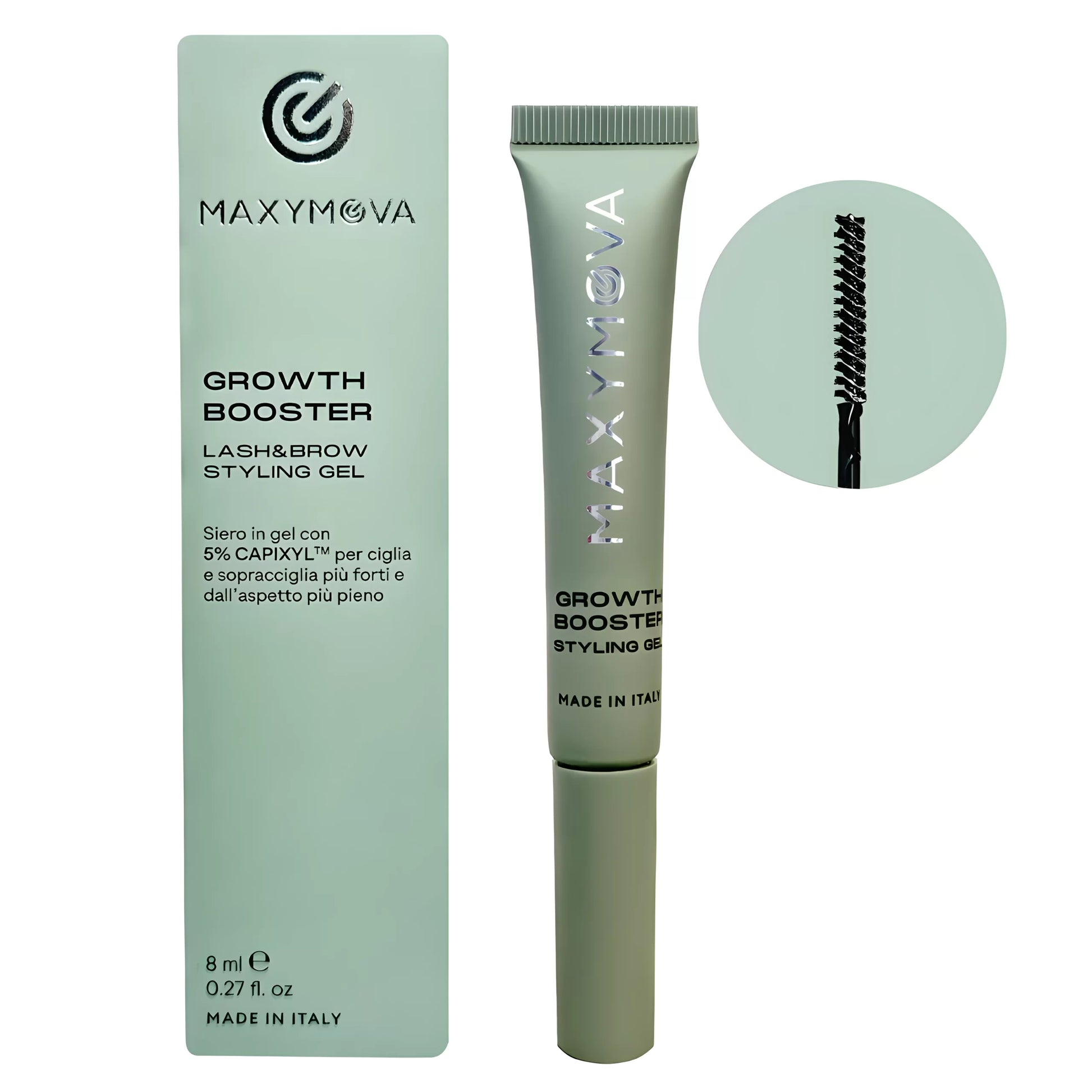 Growth Booster Styling & Hidratação 8 ml Lash & Brow  - Maxymova