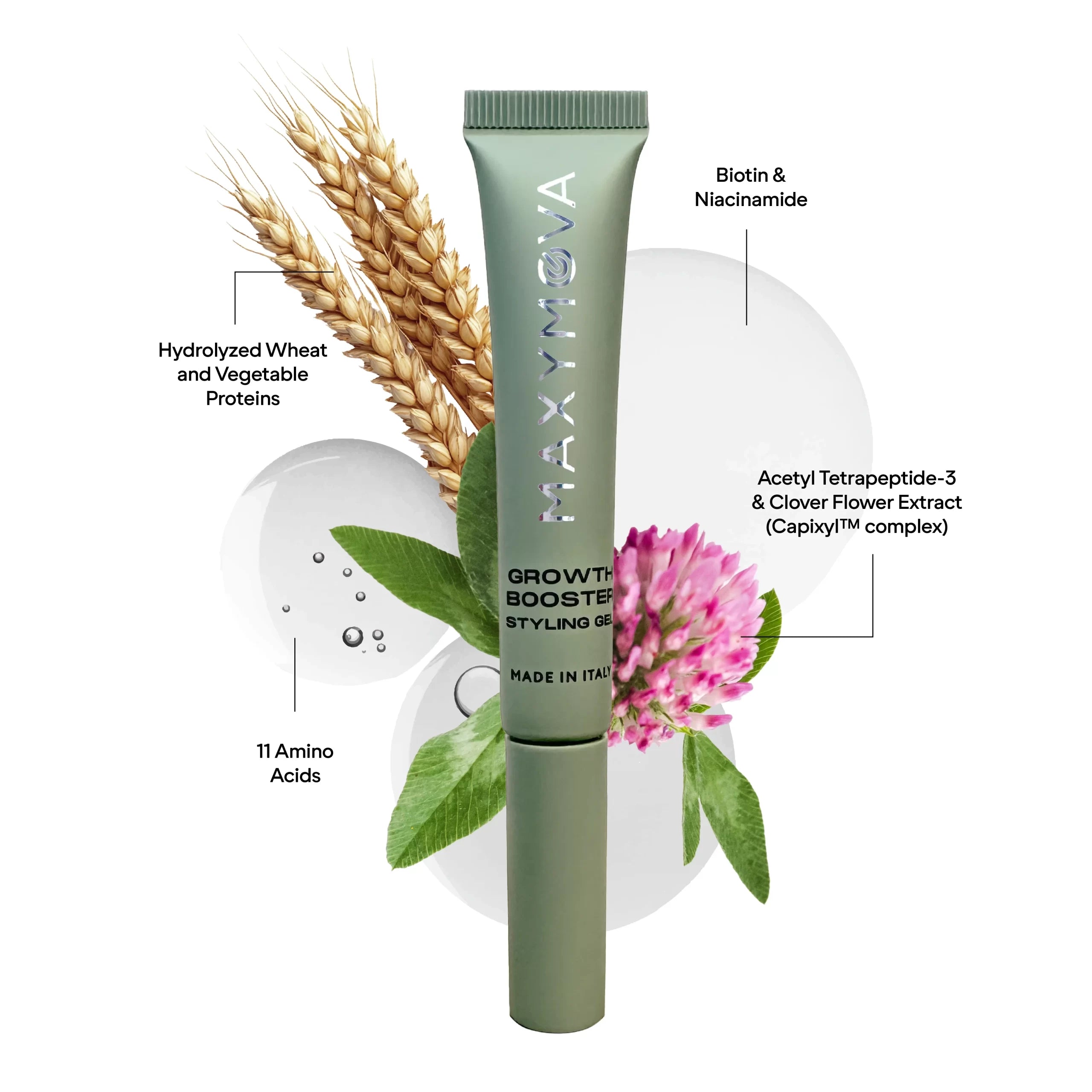 Growth Booster Styling & Hidratação 8 ml Lash & Brow  - Maxymova