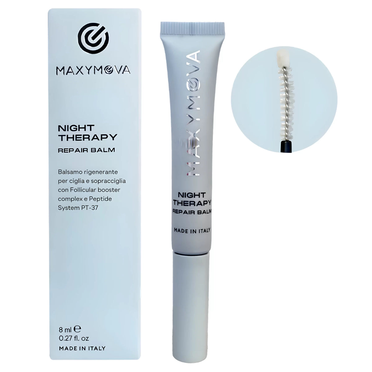 Night Therapy Bálsamo Reparador 8 ml Lash & Brow  - Maxymova