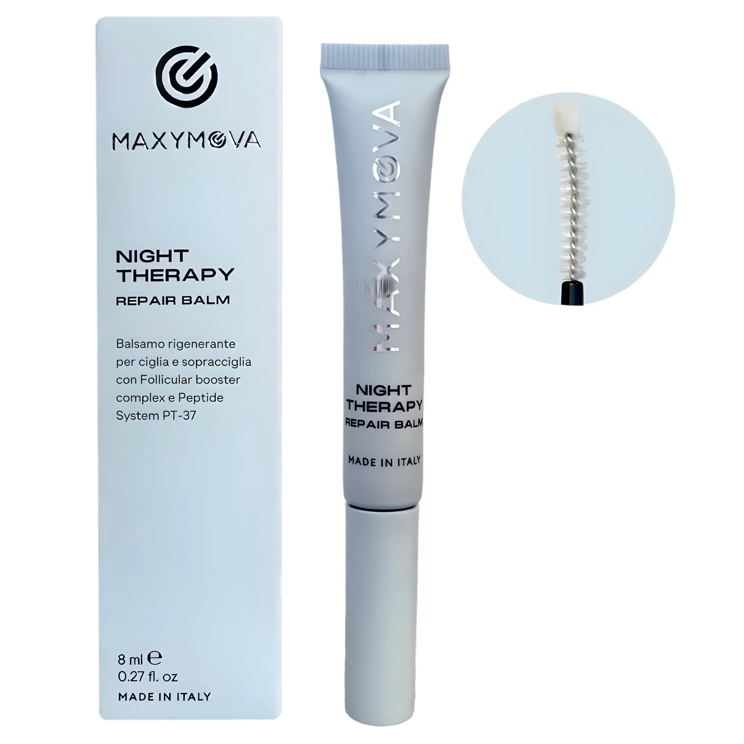 Night Therapy Bálsamo Reparador 8 ml Lash & Brow  - Maxymova