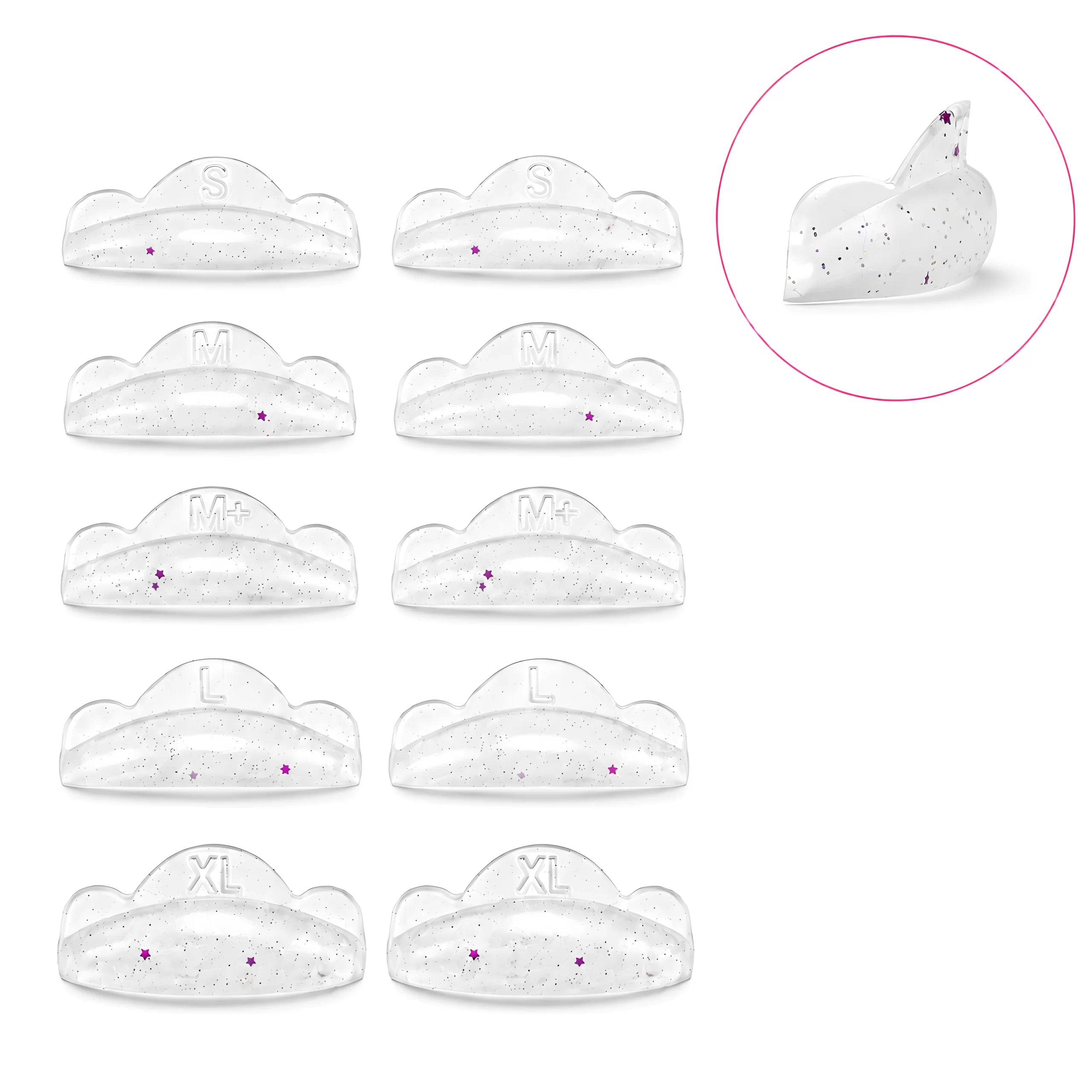 Moldes Shine Dream Anatómicos Transparente