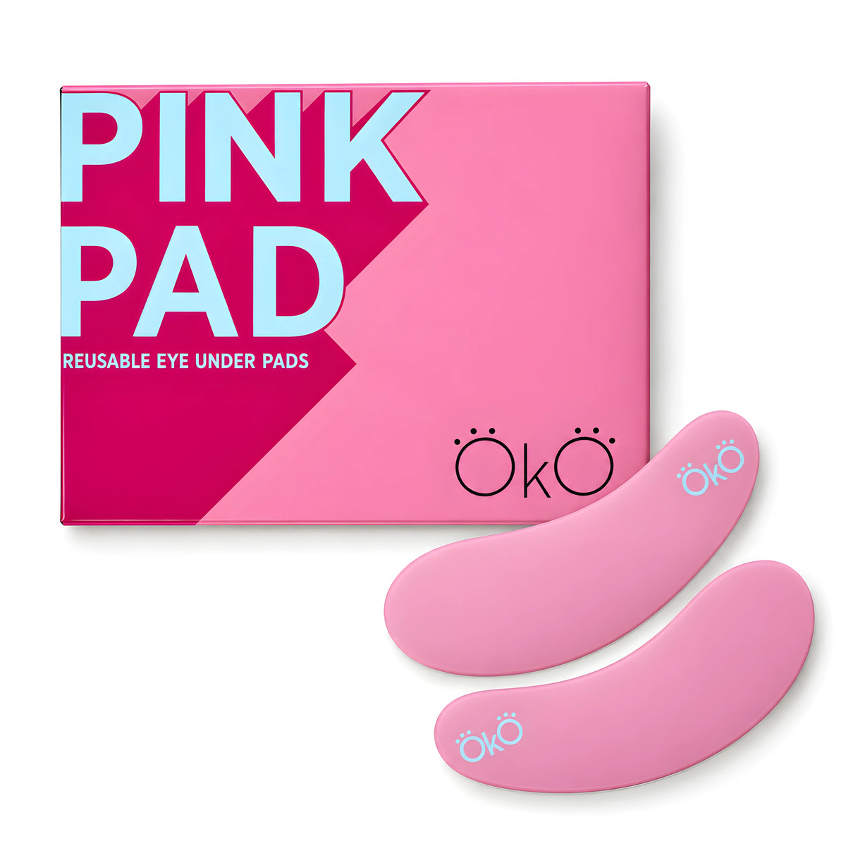 Pads Silicone Reutilizáveis Rosa - OKO
