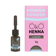 Henna Sobrancelhas Em Pó Castanho 5grs - OKO