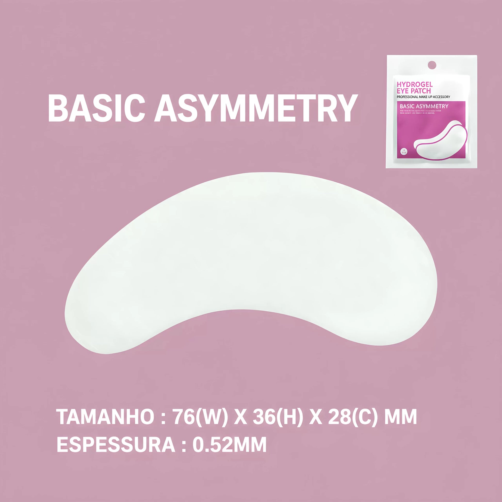 Hidrogel EyePatch Asymmetry 25/50uni