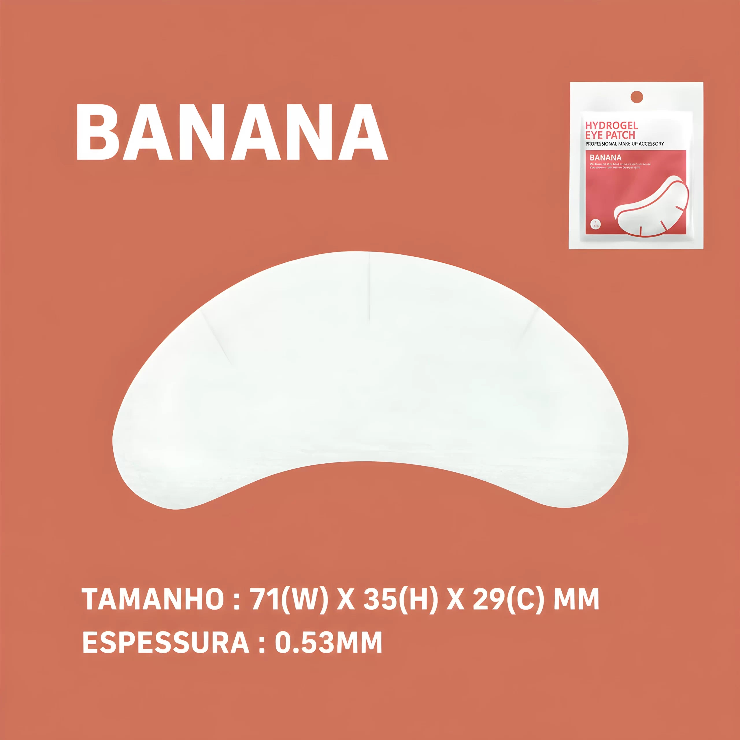 Hidrogel EyePatch Banana 25/50uni