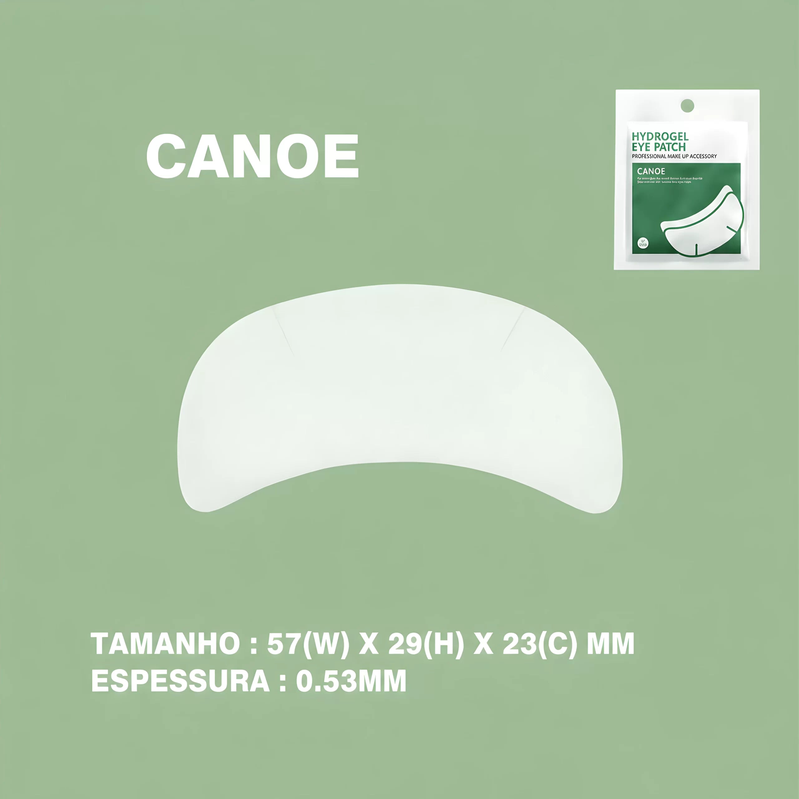 Hidrogel EyePatch Canoe 25/50uni