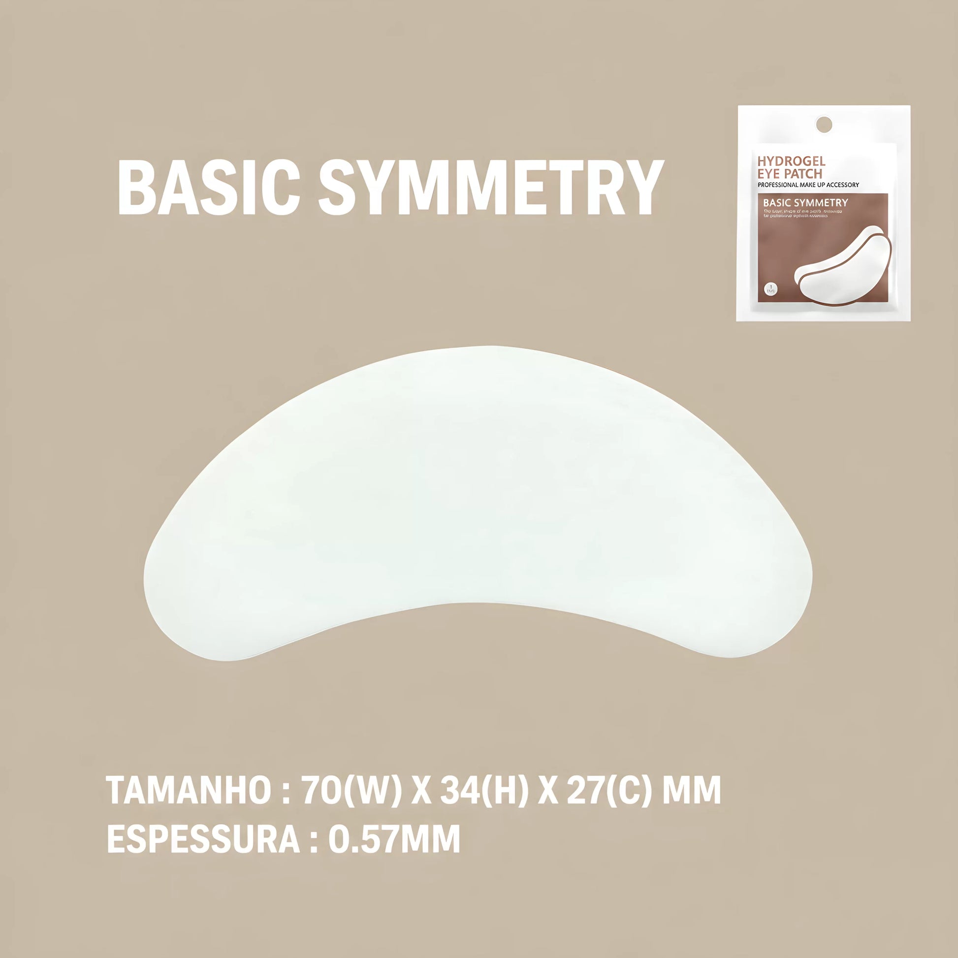 Hidrogel EyePatch Symmetry 25/50uni