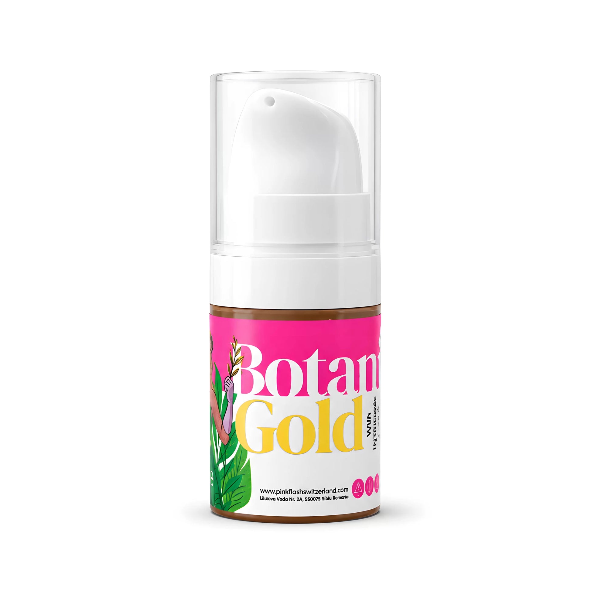 Botanic Gold 5 ml Lash & Brow - Pink Flash