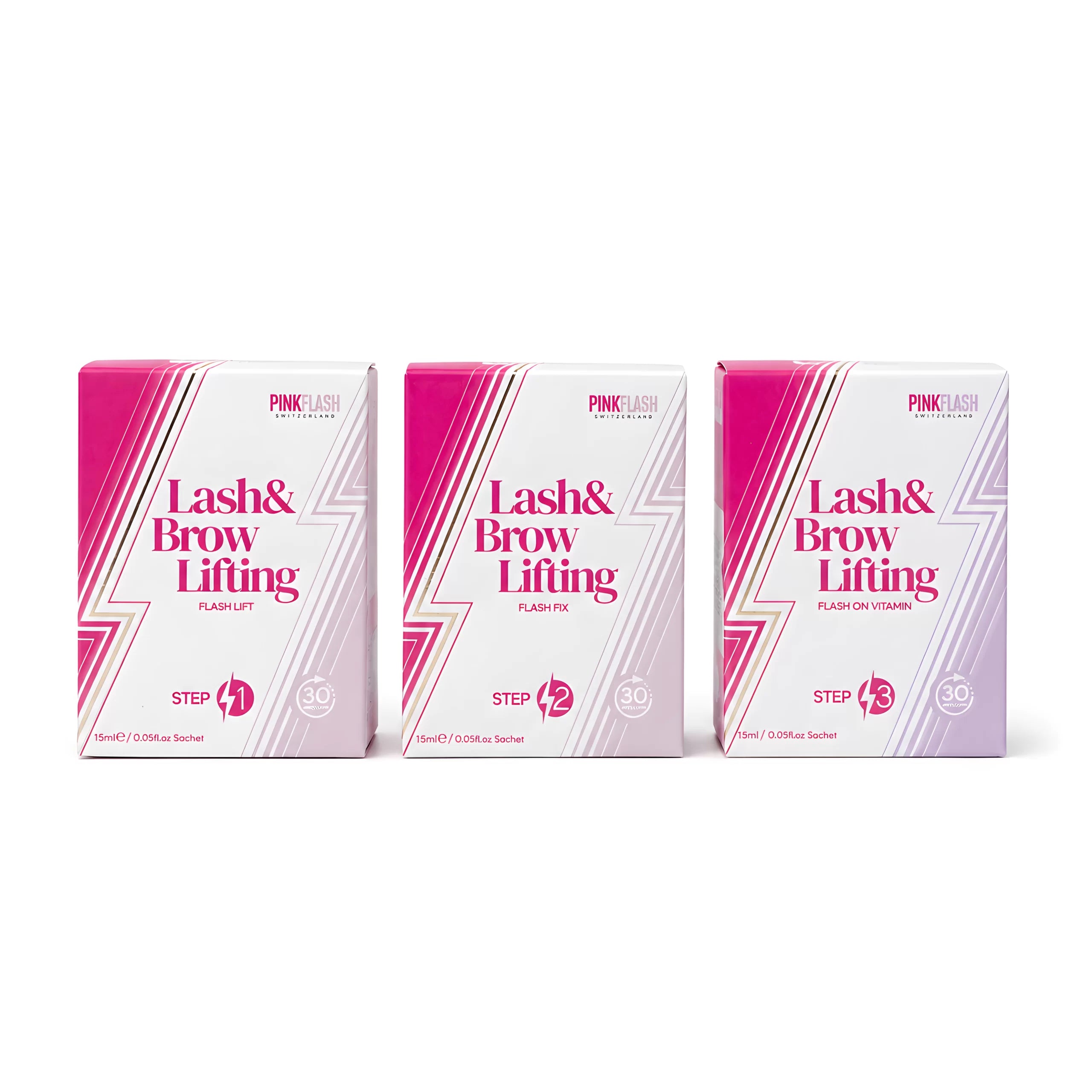 Passo 3 Vitamin - 10x1,5 ml Lash & Brow - Pink Flash