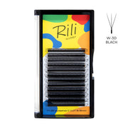 3D - W MIX 12 hileras Rili Black Lovely
