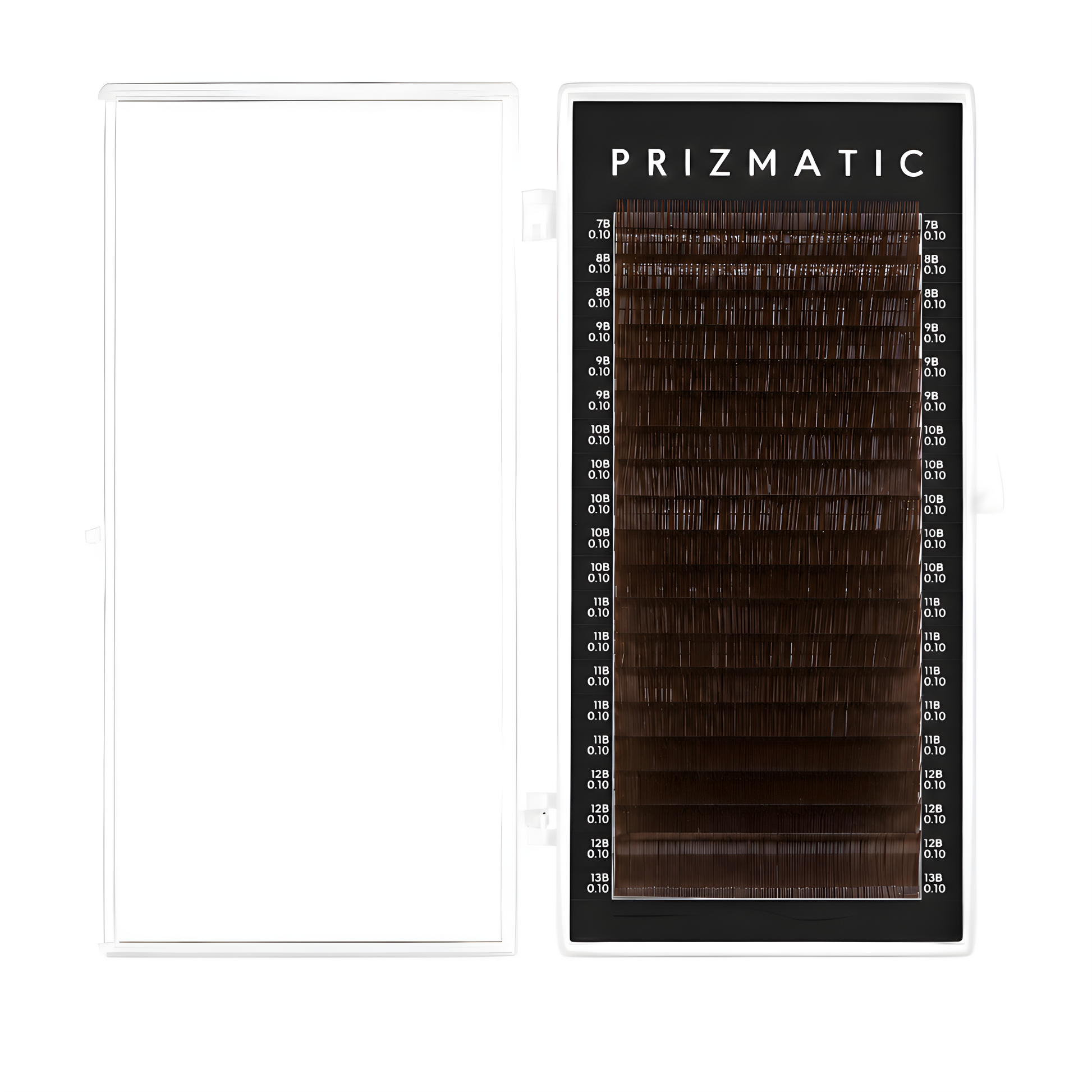 Pestanas Sculptor Prizmatic Dark Chocolate MIX 20 Linhas