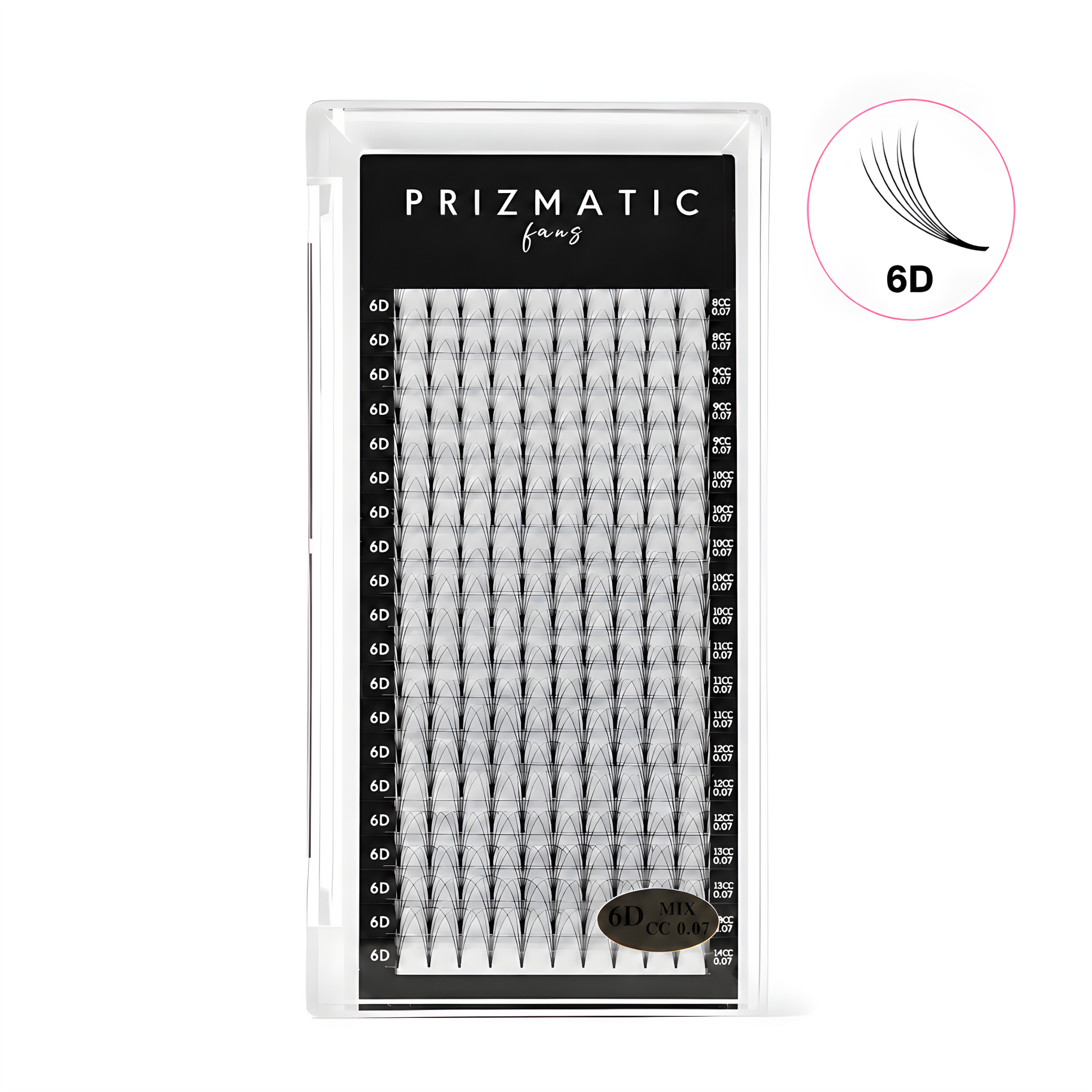 Sculptor Prizmatic Volume 6D Black MIX 20 Linhas