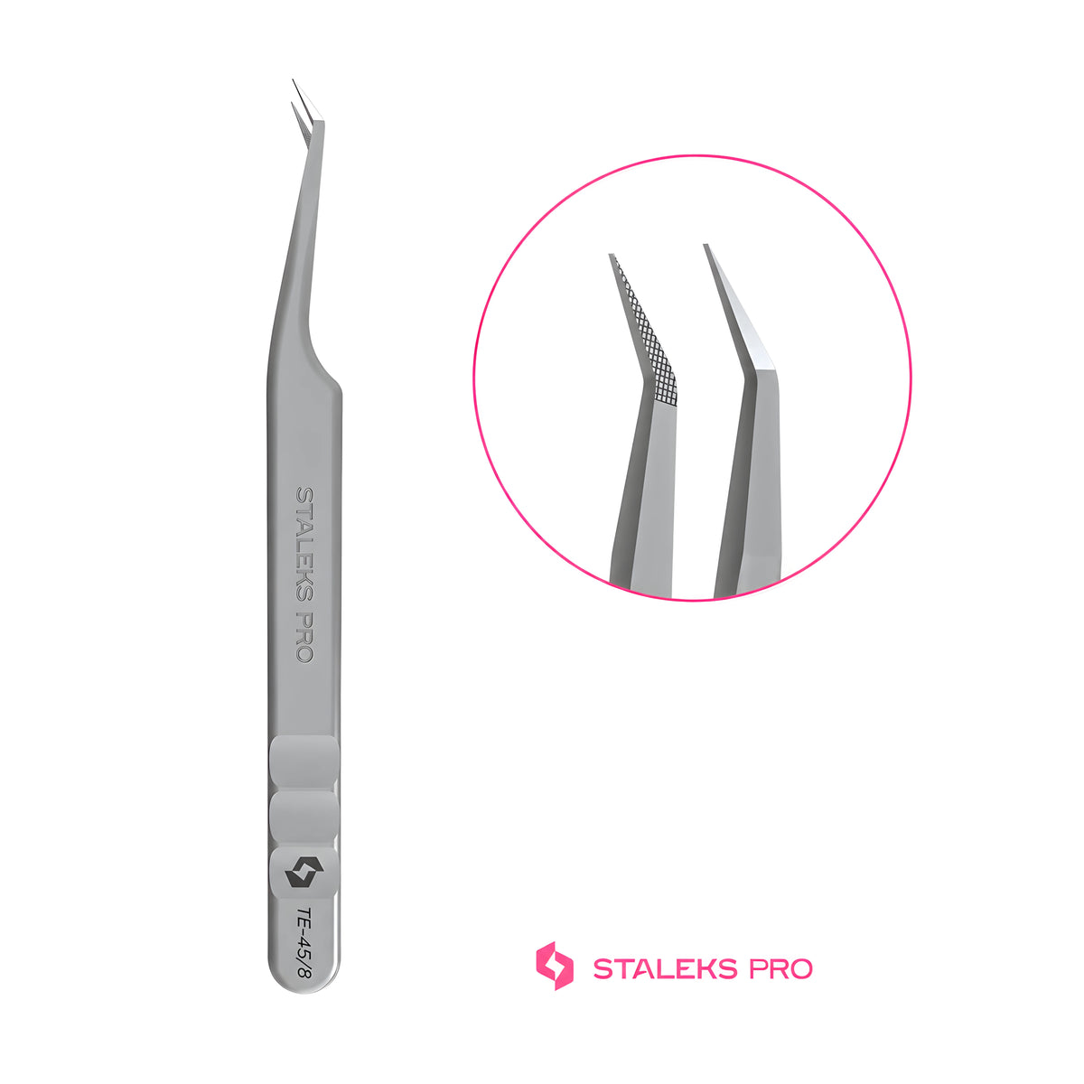 Pinça Pestanas Staleks Expert 45 tipo 8
