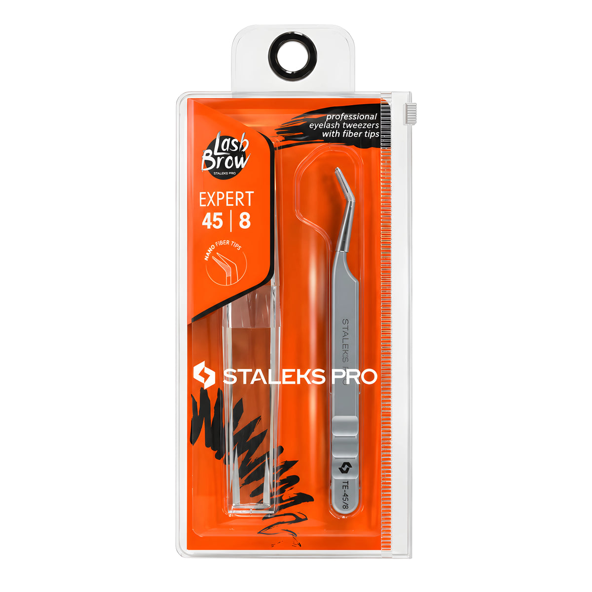 Pinça Pestanas Staleks Expert 45 tipo 8