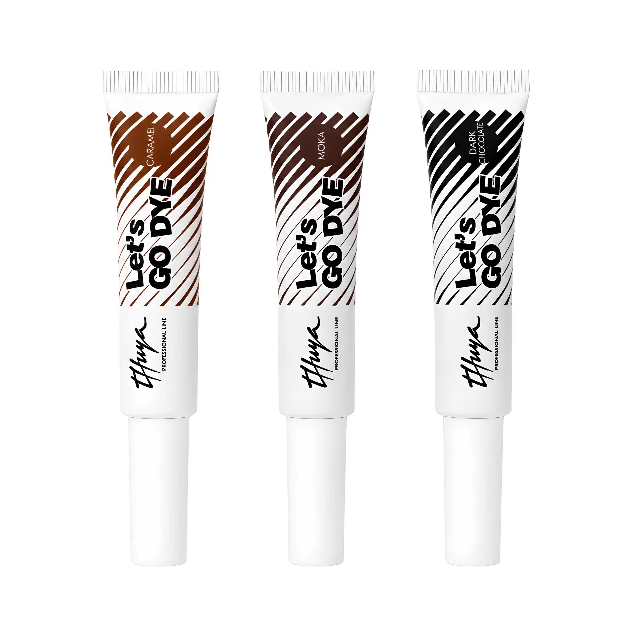 Kit Solução Salina + Coloração Direta Sem Oxidante Pestanas - Thuya