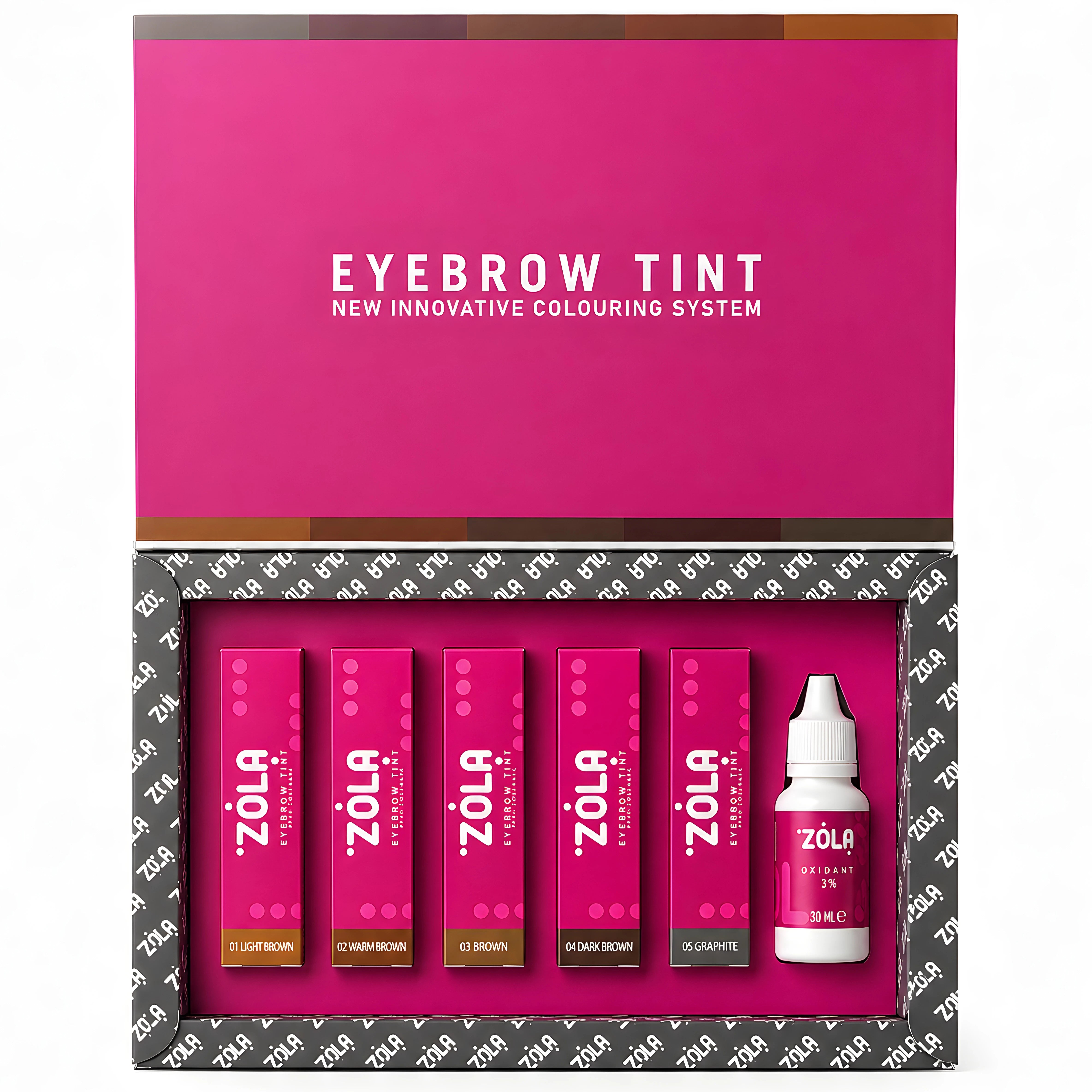 Kit Coloração de Sobrancelhas + Oxidante - Zola