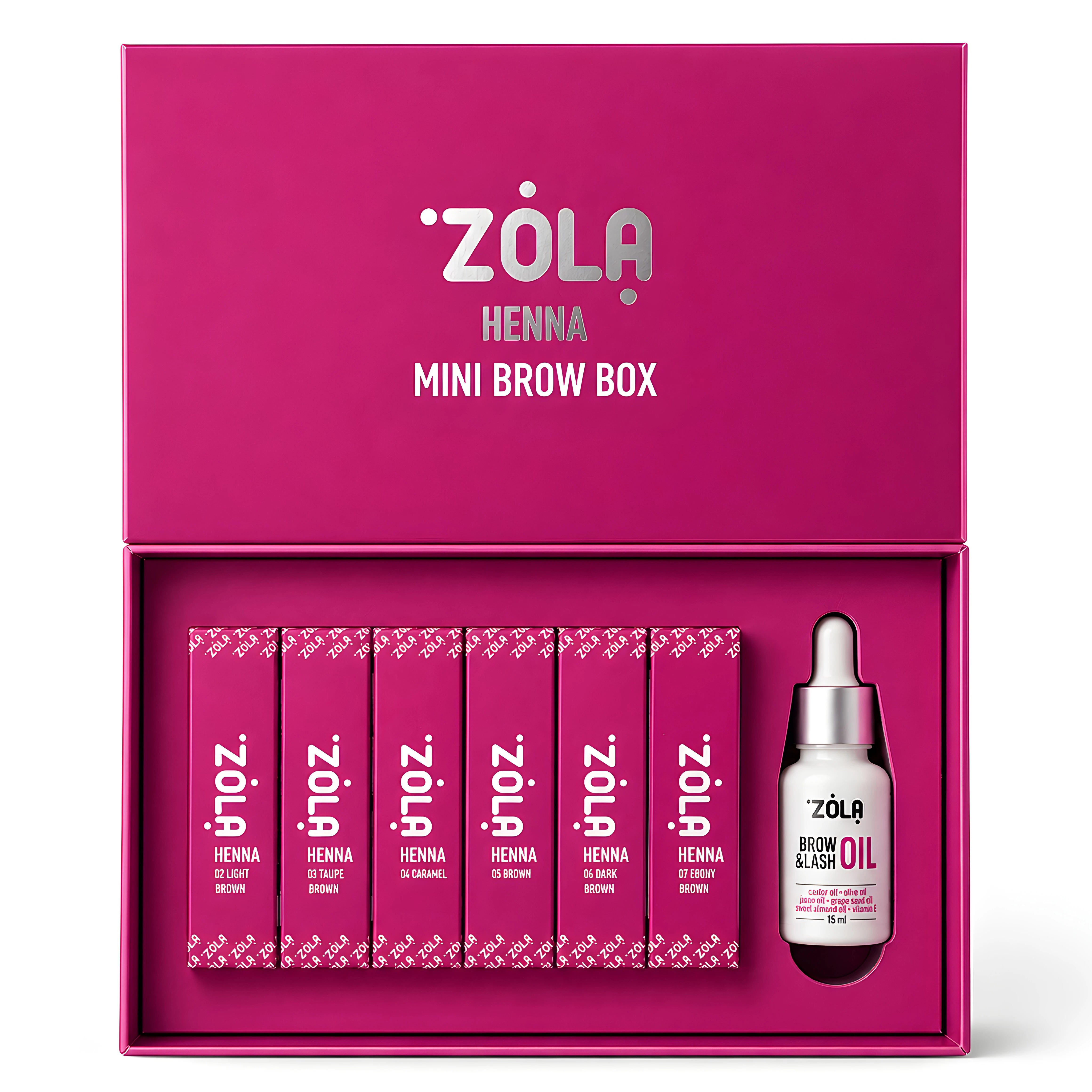 Pack Henna em Pó 5grs - Zola