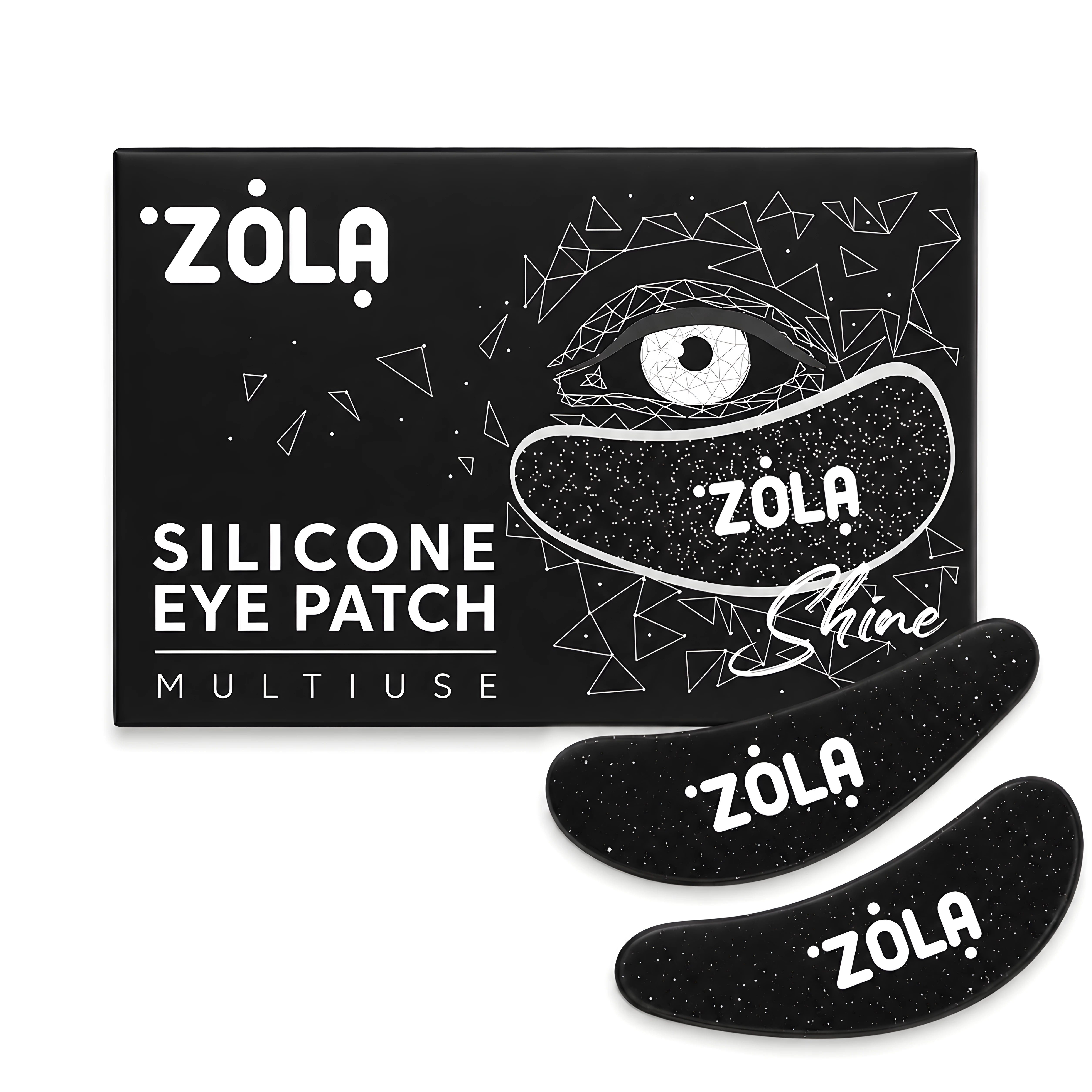 Pads Silicone Reutilizáveis Preto - Zola