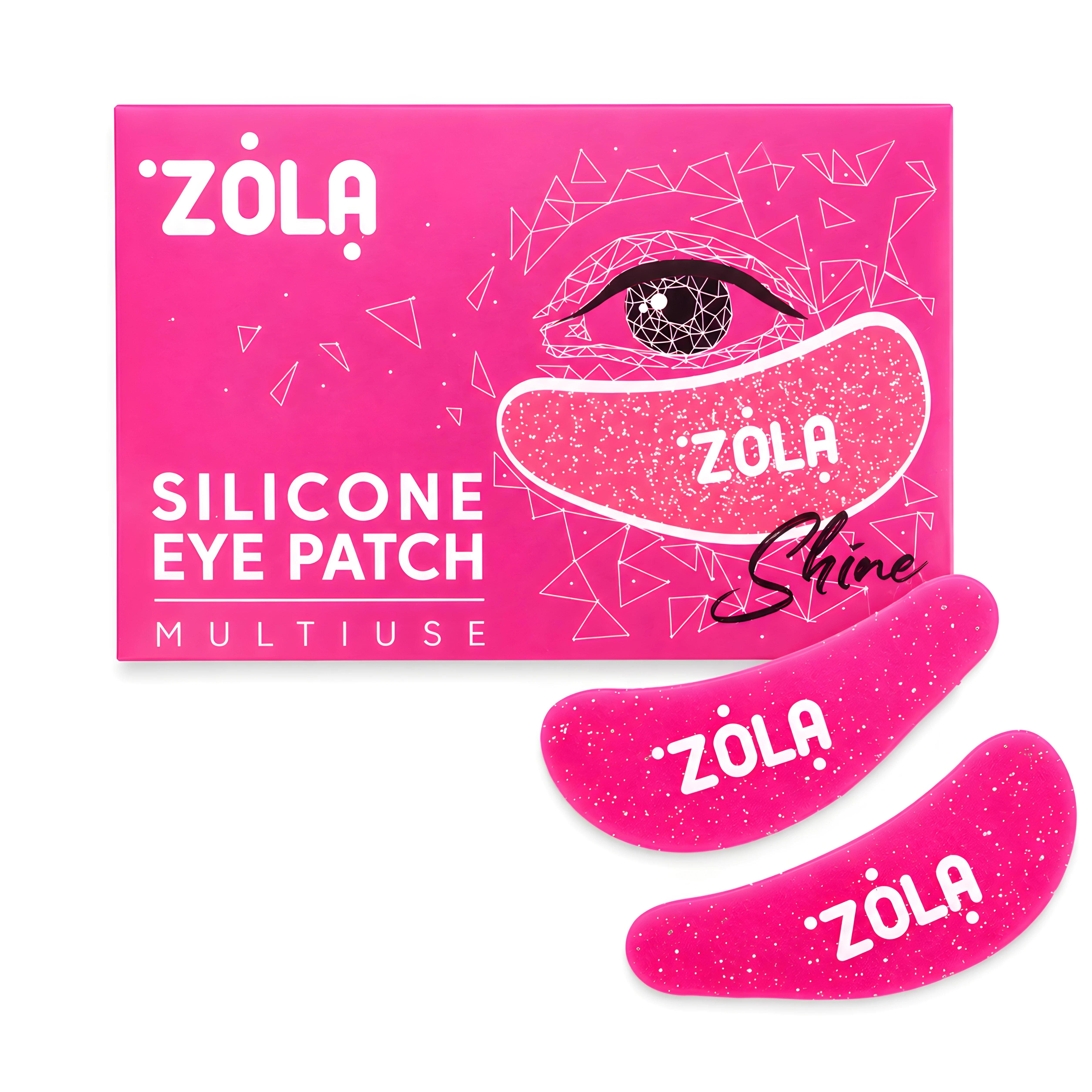 Pads Silicone Reutilizáveis Rosa Neon - Zola