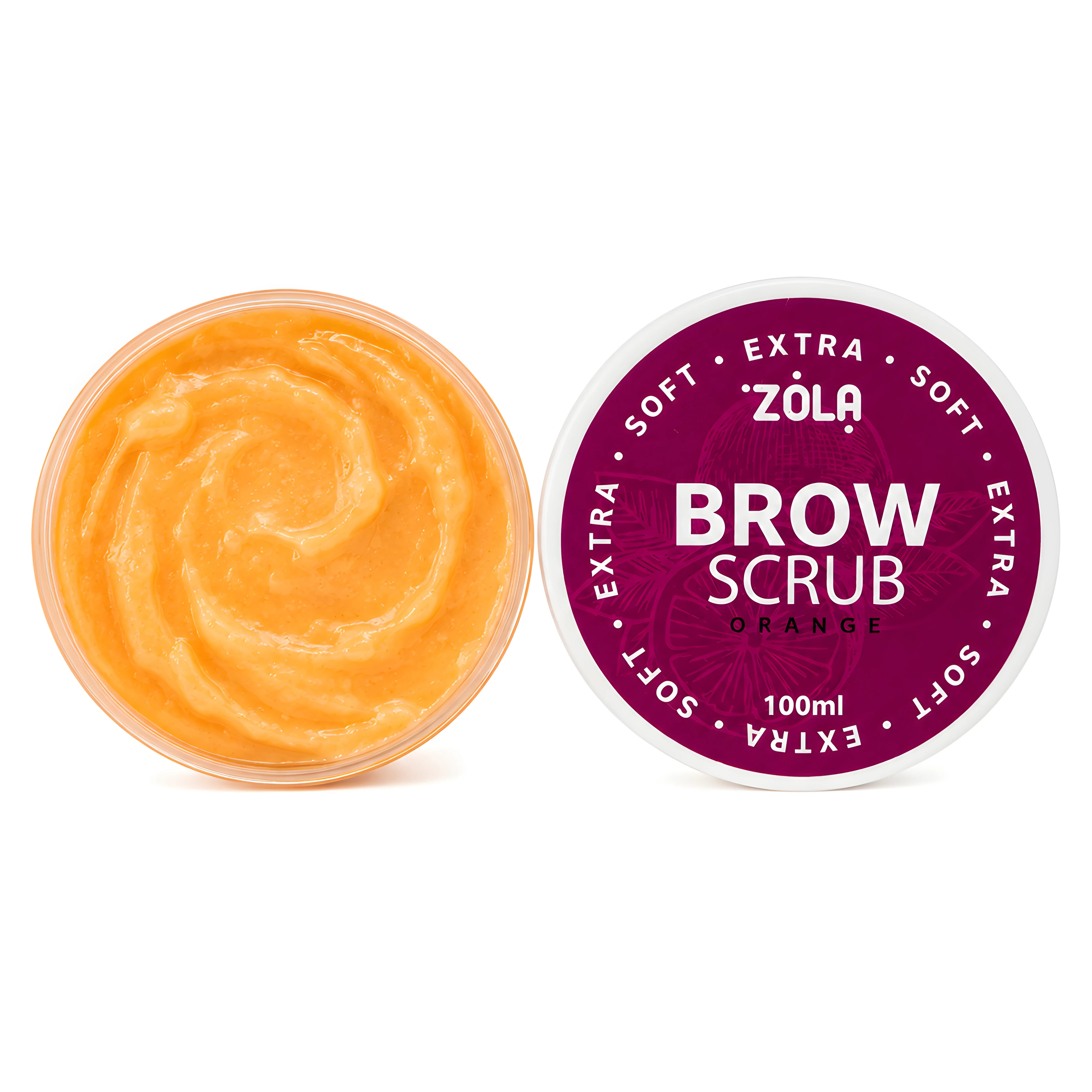 Esfoliante Sobrancelhas Extra Suave Laranja - Zola
