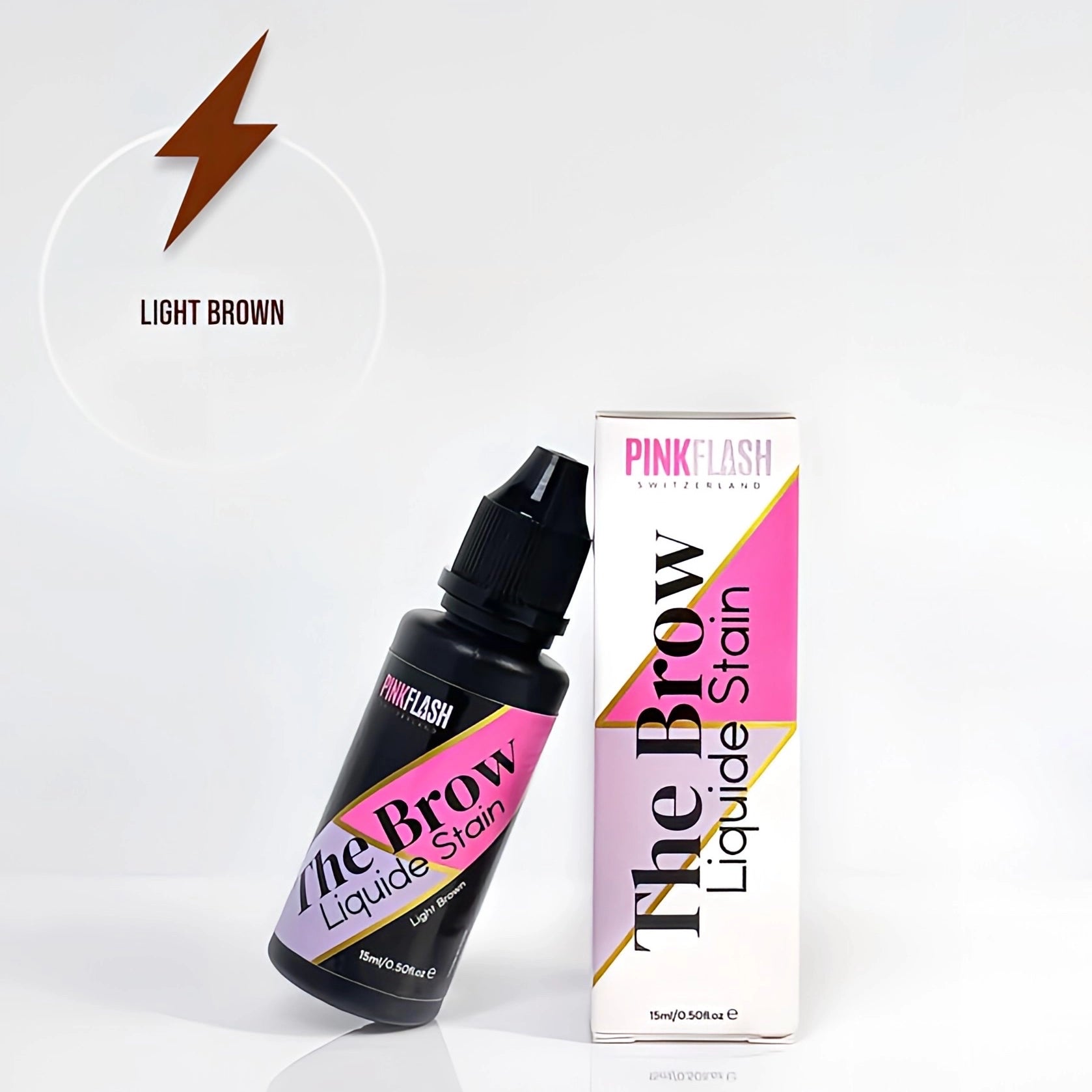 Coloração Sobrancelhas 3D Efeito Henna - Pink Flash
