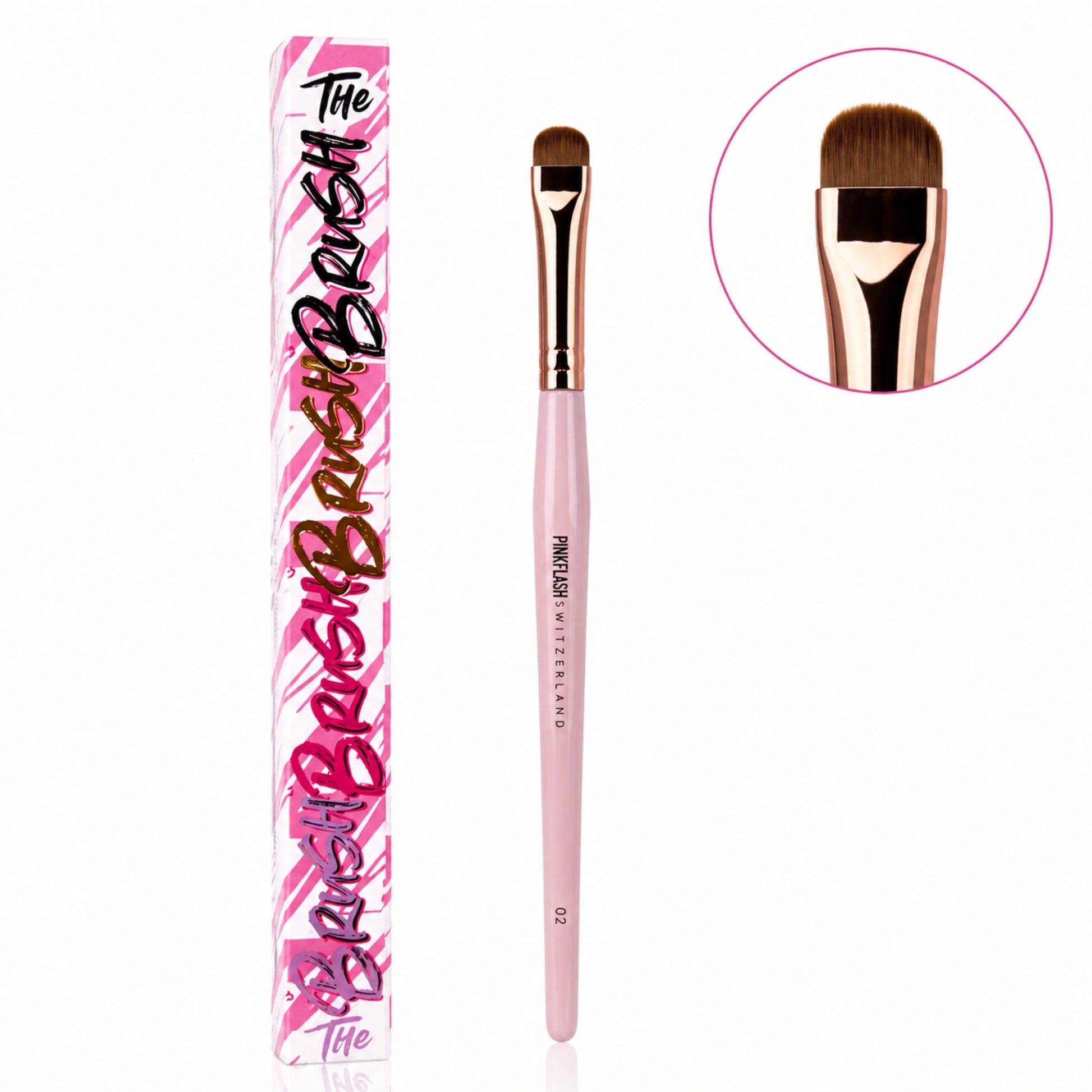 Pincel Clean Lines 02 - Pink Flash