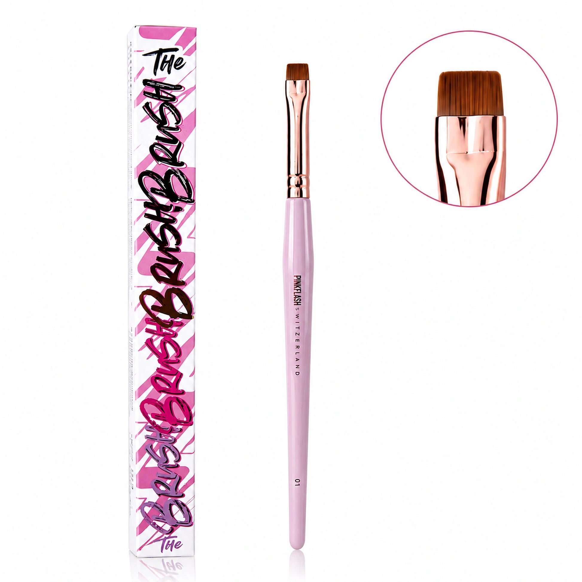 Pincel Fine Lines 01 - Pink Flash